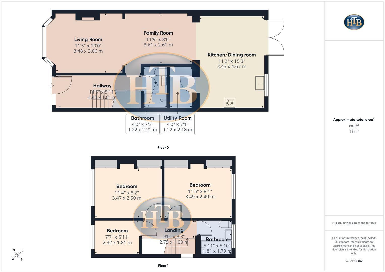 Cottimore Avenue, Walton-On-Thames floorplan