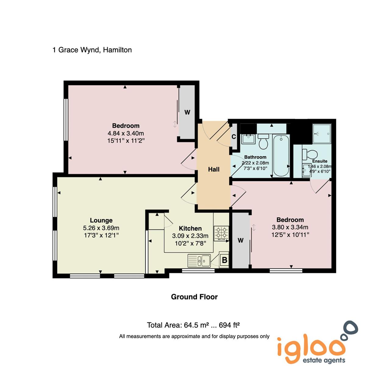 1, Grace Wynd, Hamilton floorplan