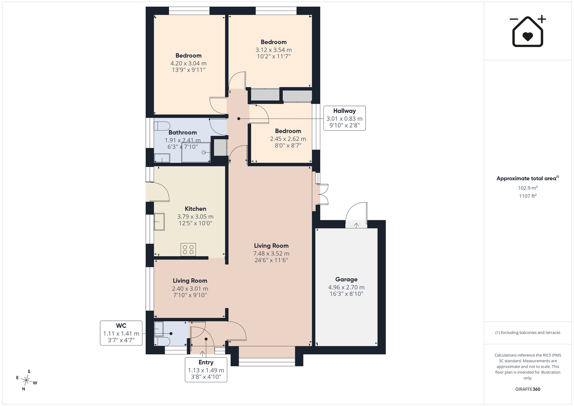 26 Oakridge Acres, Tenby floorplan