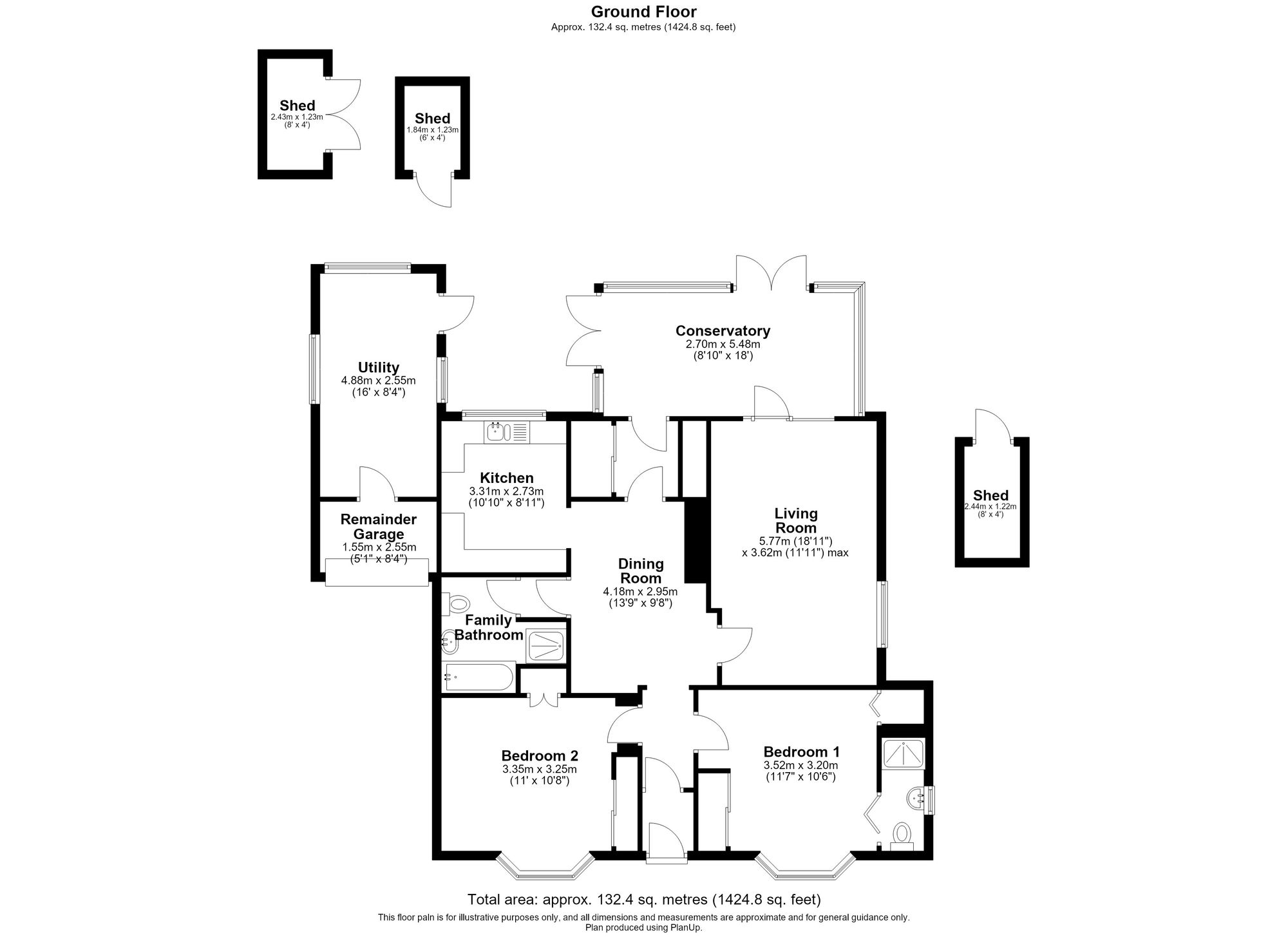 Russets Buckland Road, Wantage floorplan