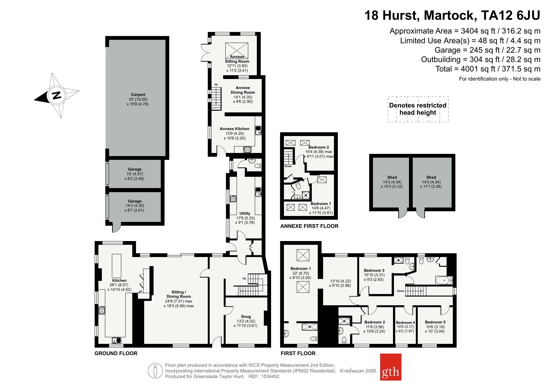 18, Hurst, Somerset floorplan
