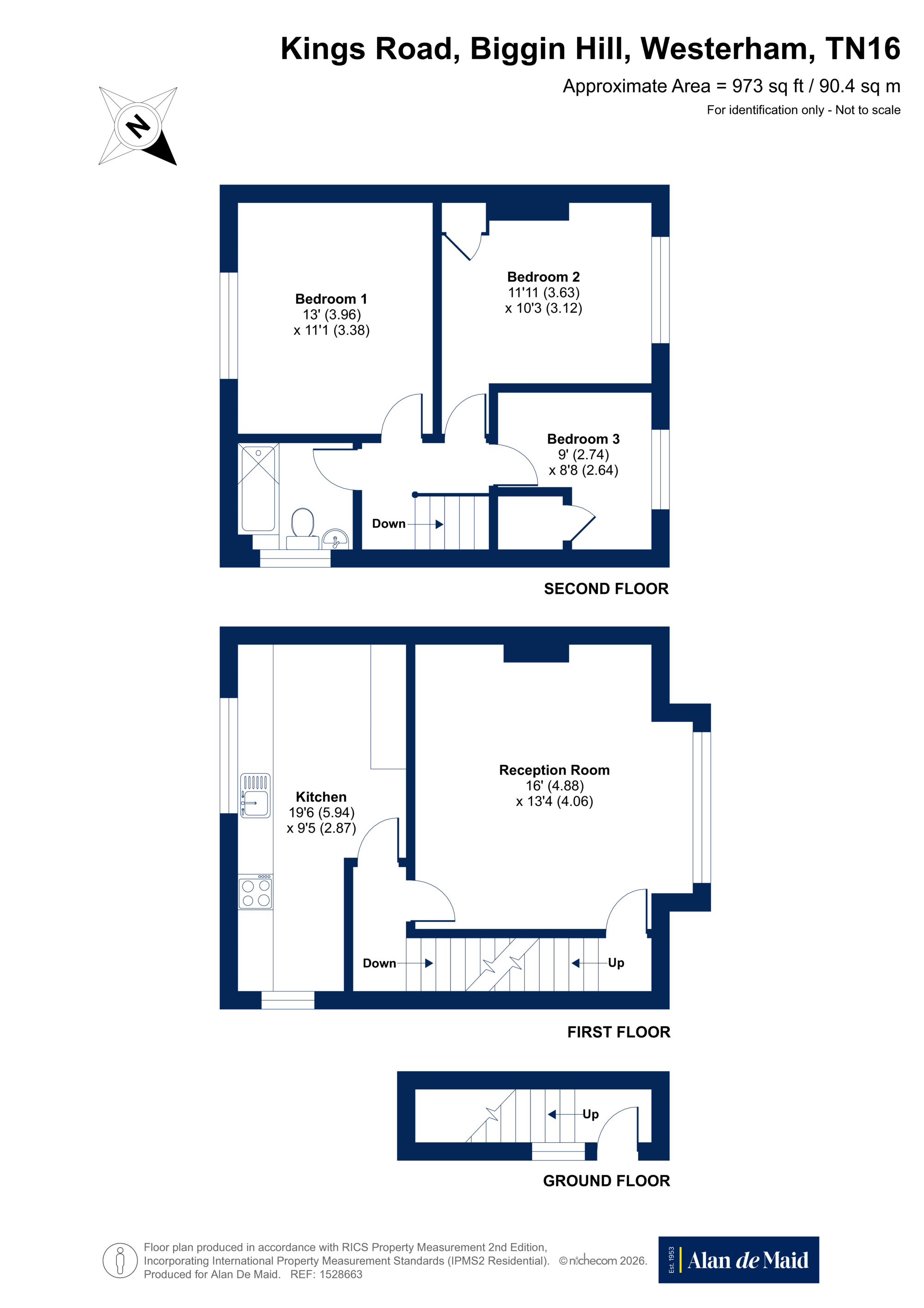 153, Kings Road, Kent floorplan