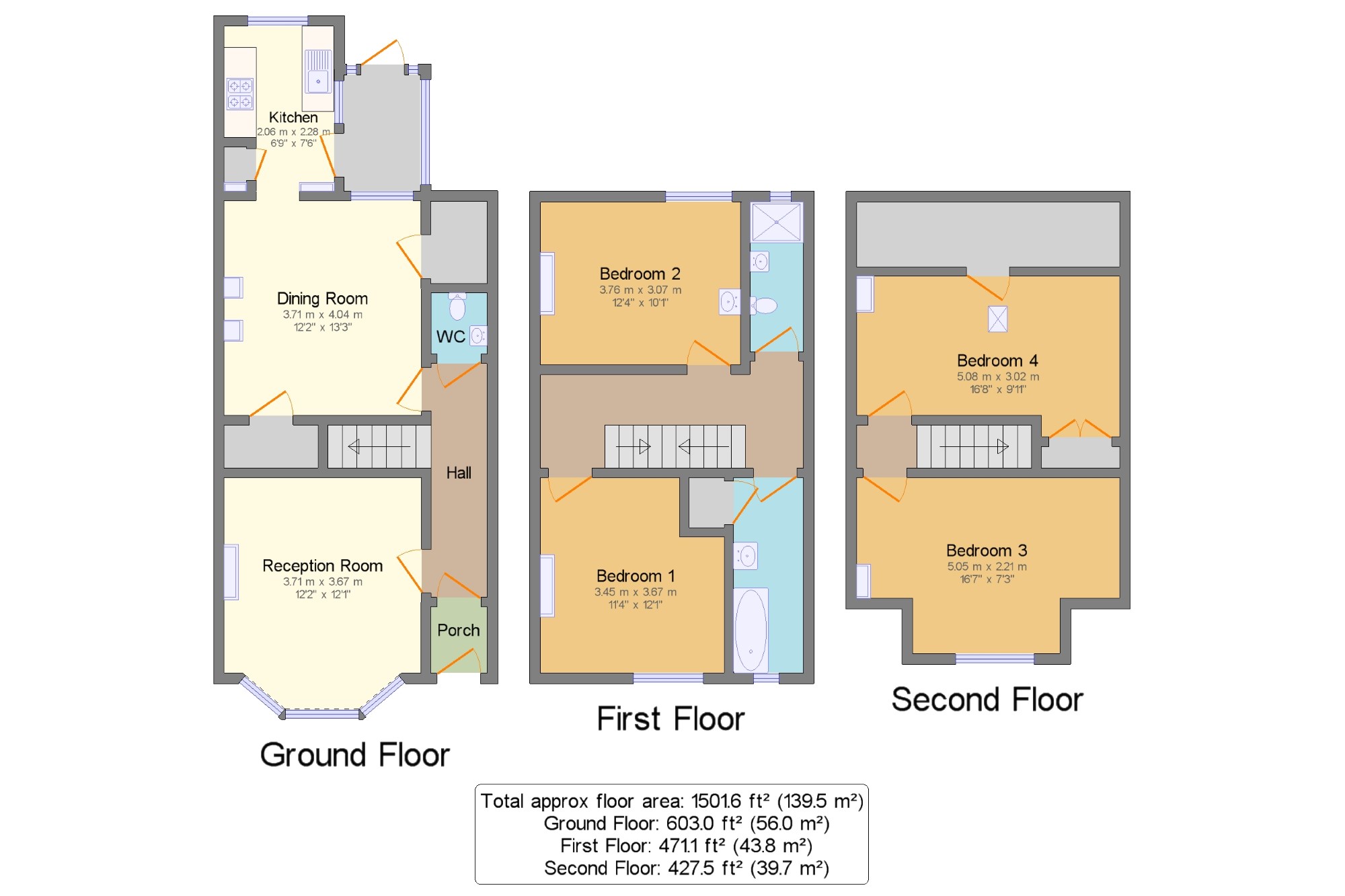 4 Bedrooms Terraced house for sale in The Avenue, Heathfield, East Sussex, United Kingdom TN21