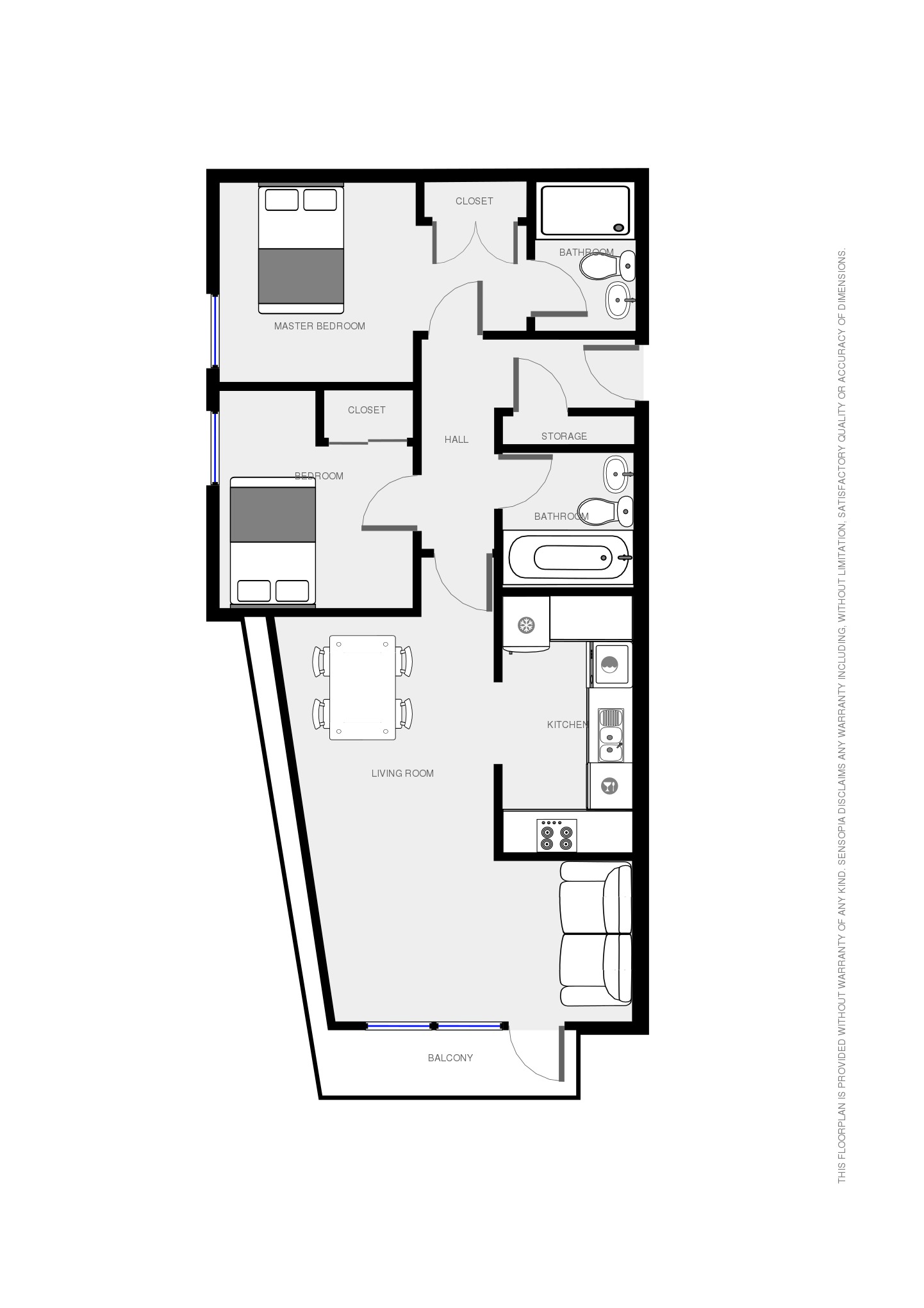 2 Bedrooms Flat to rent in Roma House, Victoria Wharf, Cardiff Bay. CF11