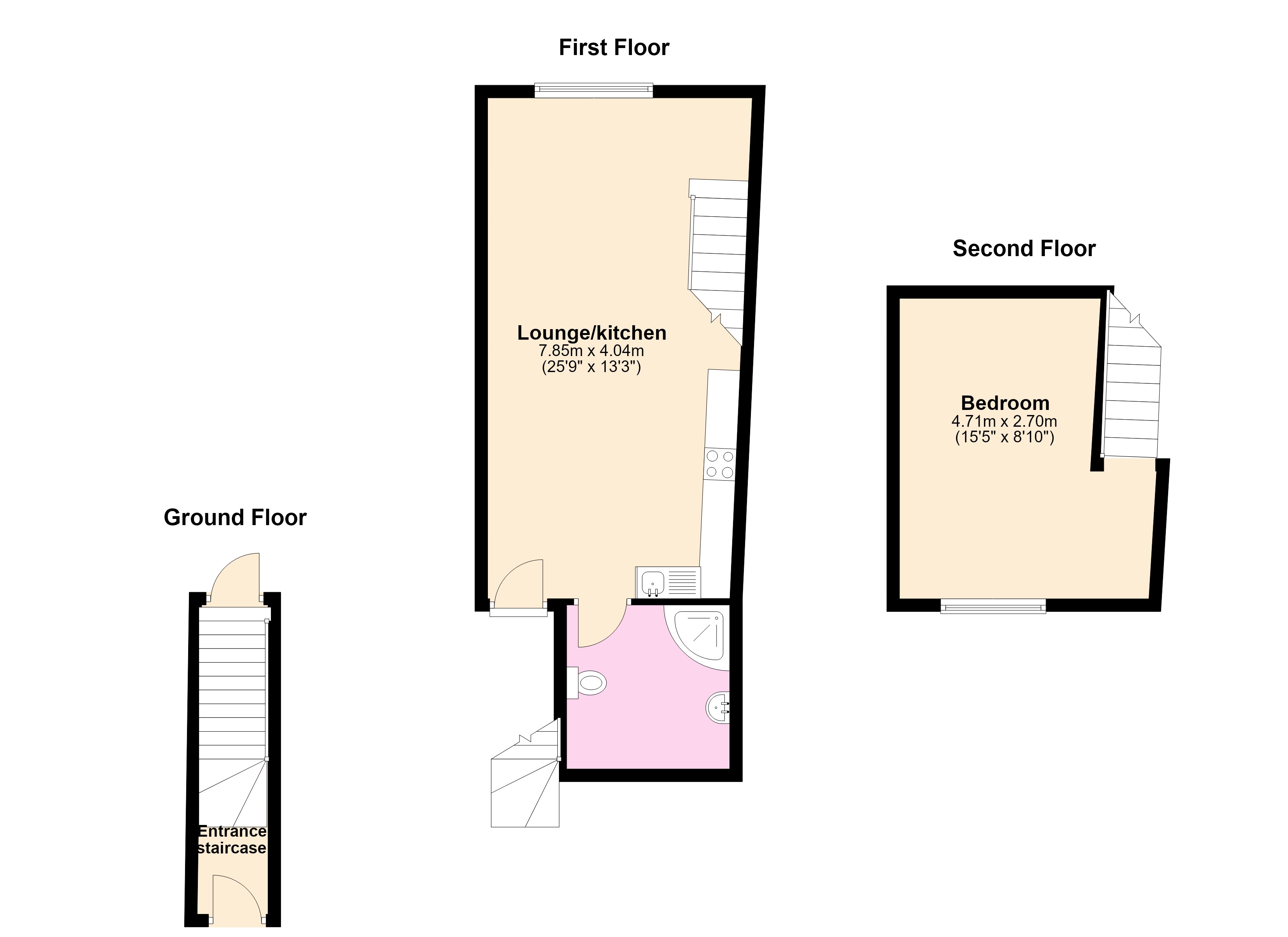 15a, High Street, Nottingham floorplan