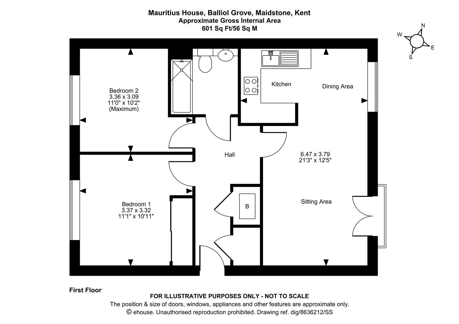 Mauritius House Balliol Grove Maidstone ME15 2 Bedroom Flat For Sale mauritius-house-balliol-grove-maidstone-me15-2-bedroom-flat-for-sale