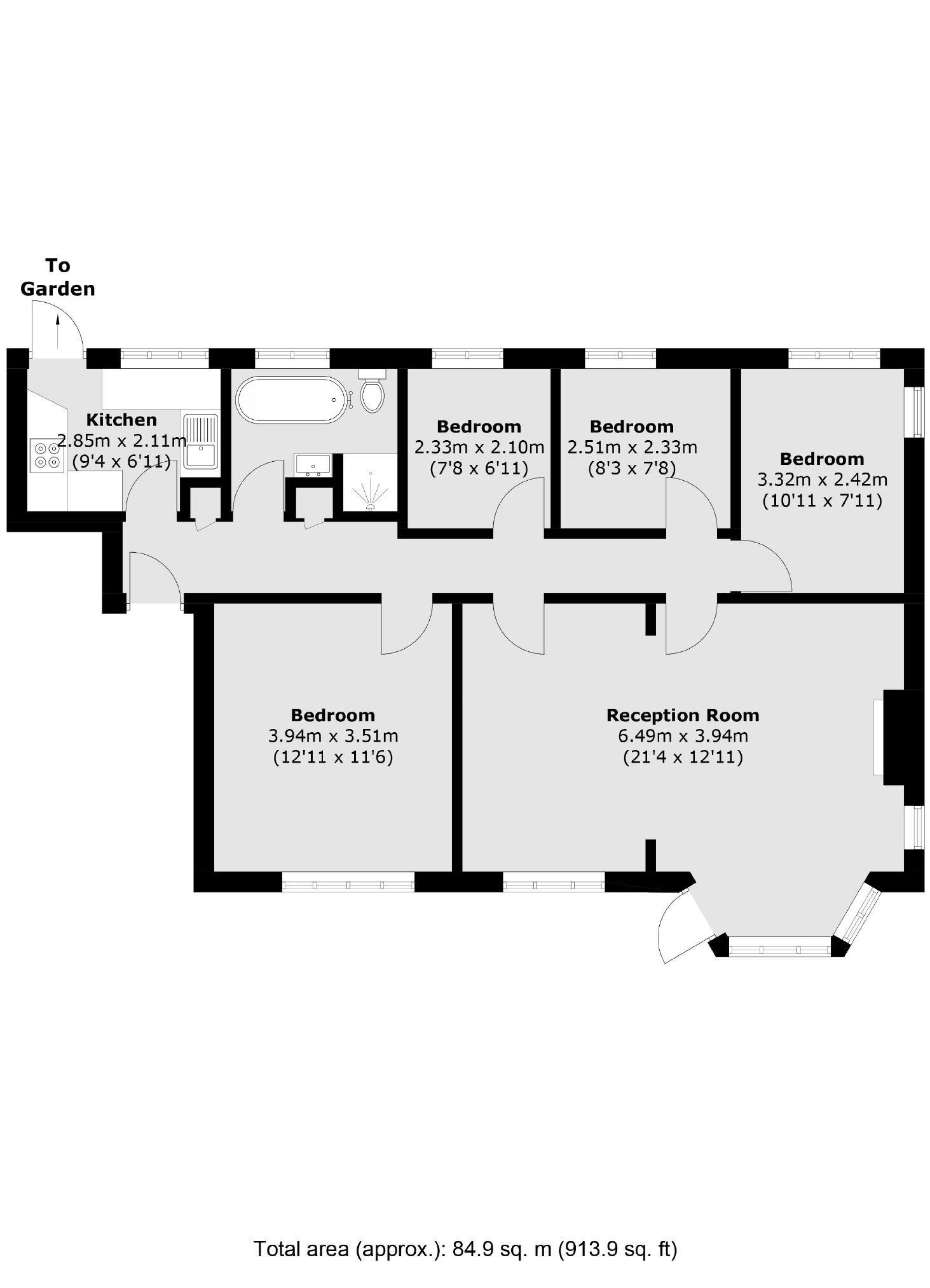 Ealing Village, London W5, 4 bedroom flat for sale 66326385 PrimeLocation
