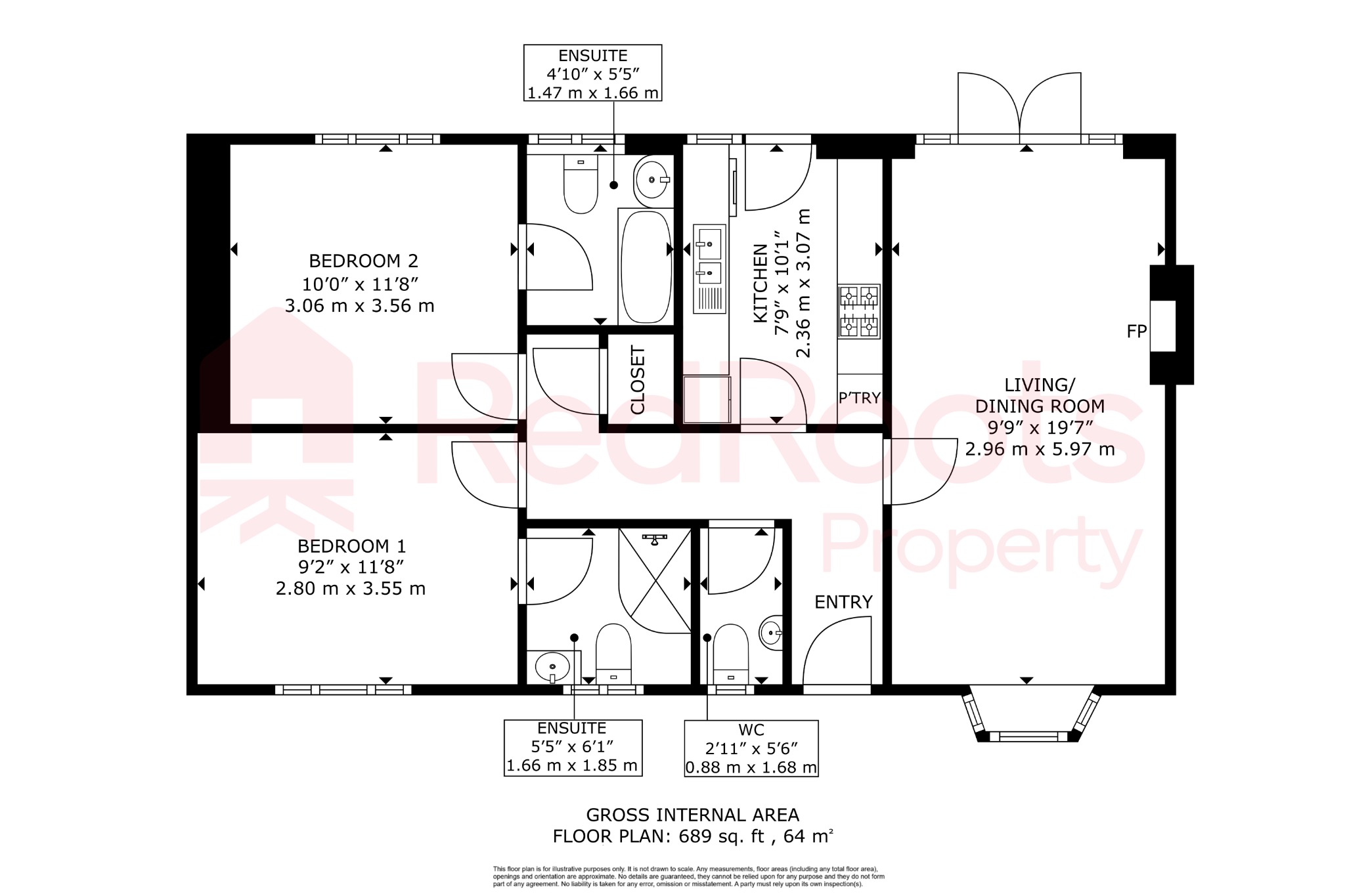 12 Hunters Croft, Haxey, Lincolnshire floorplan
