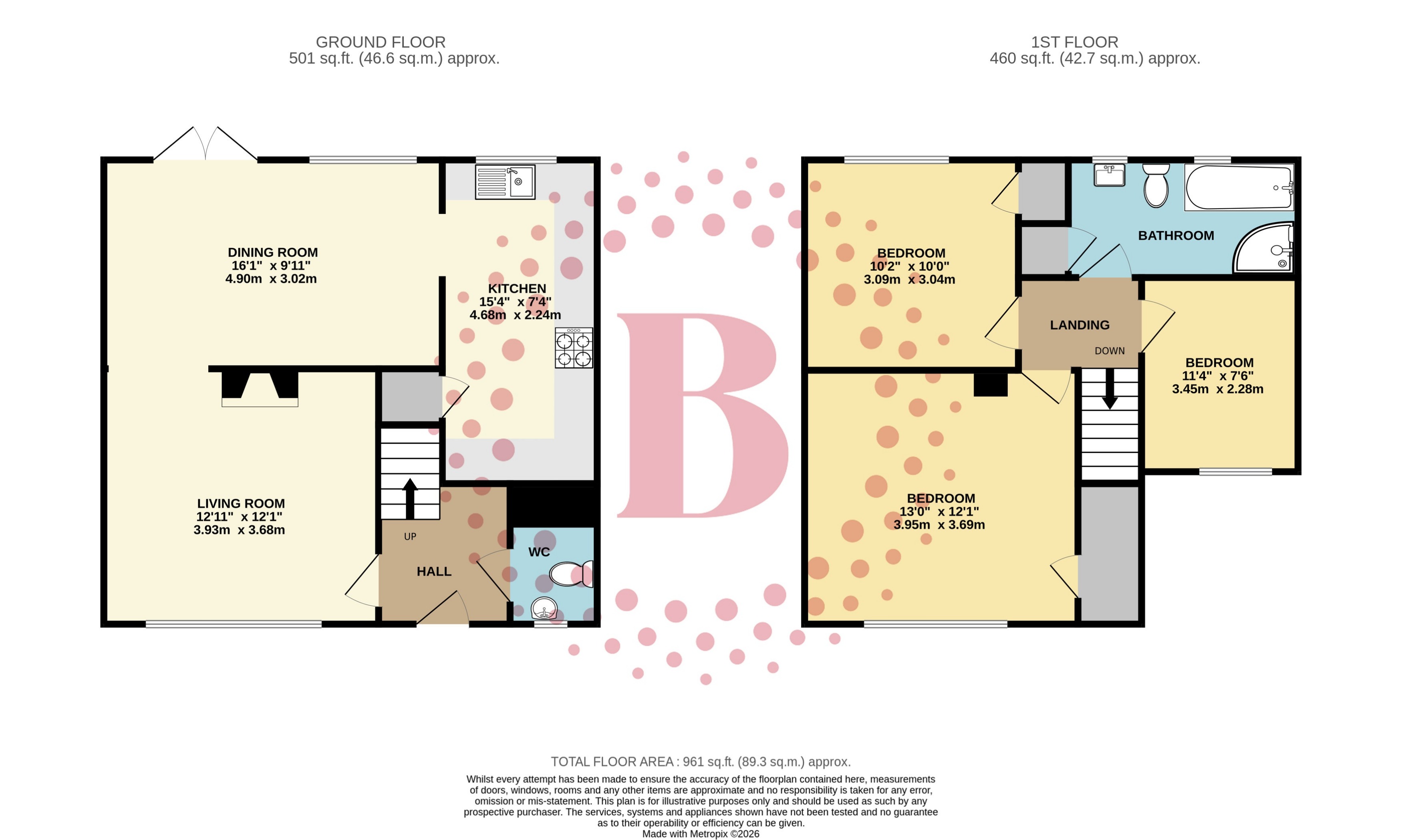 32, Glebe Cottages, Hatfield floorplan