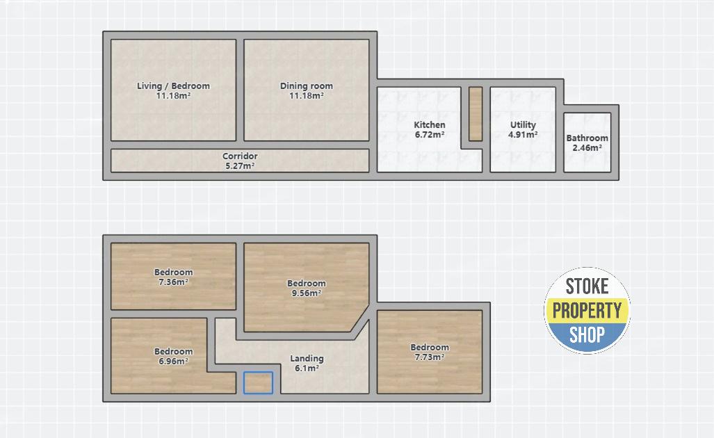164, Ashford Street, Stoke-on-Trent floorplan