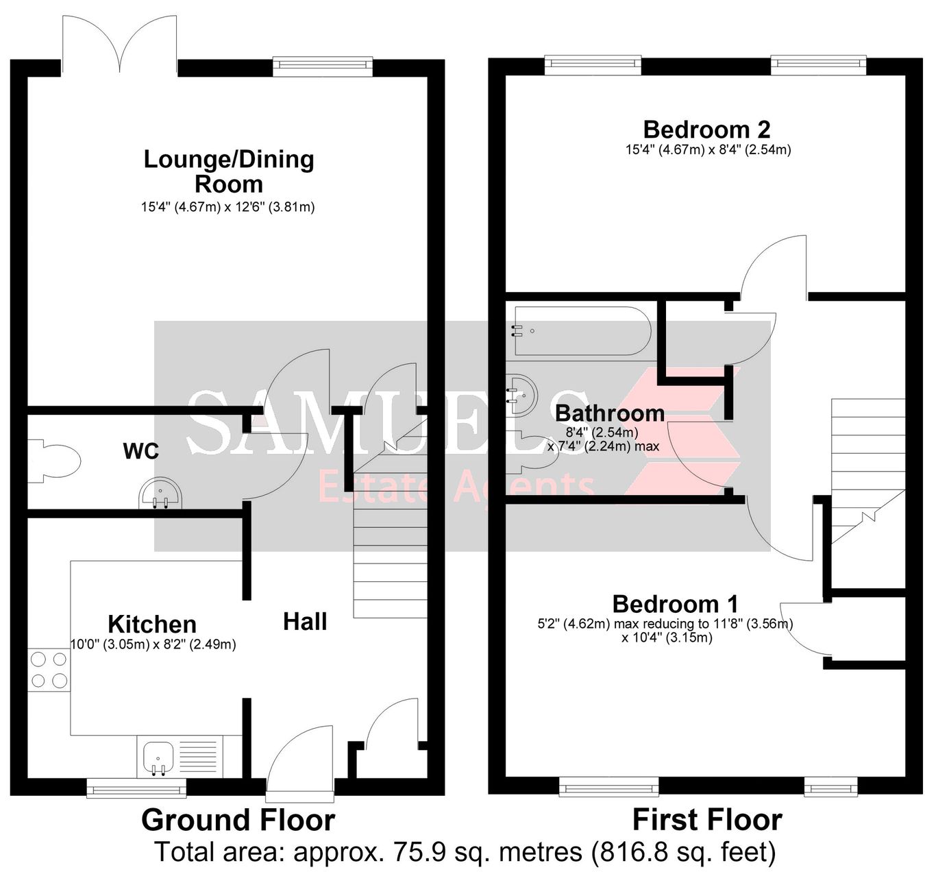 155, Old Quarry Drive, Exeter floorplan