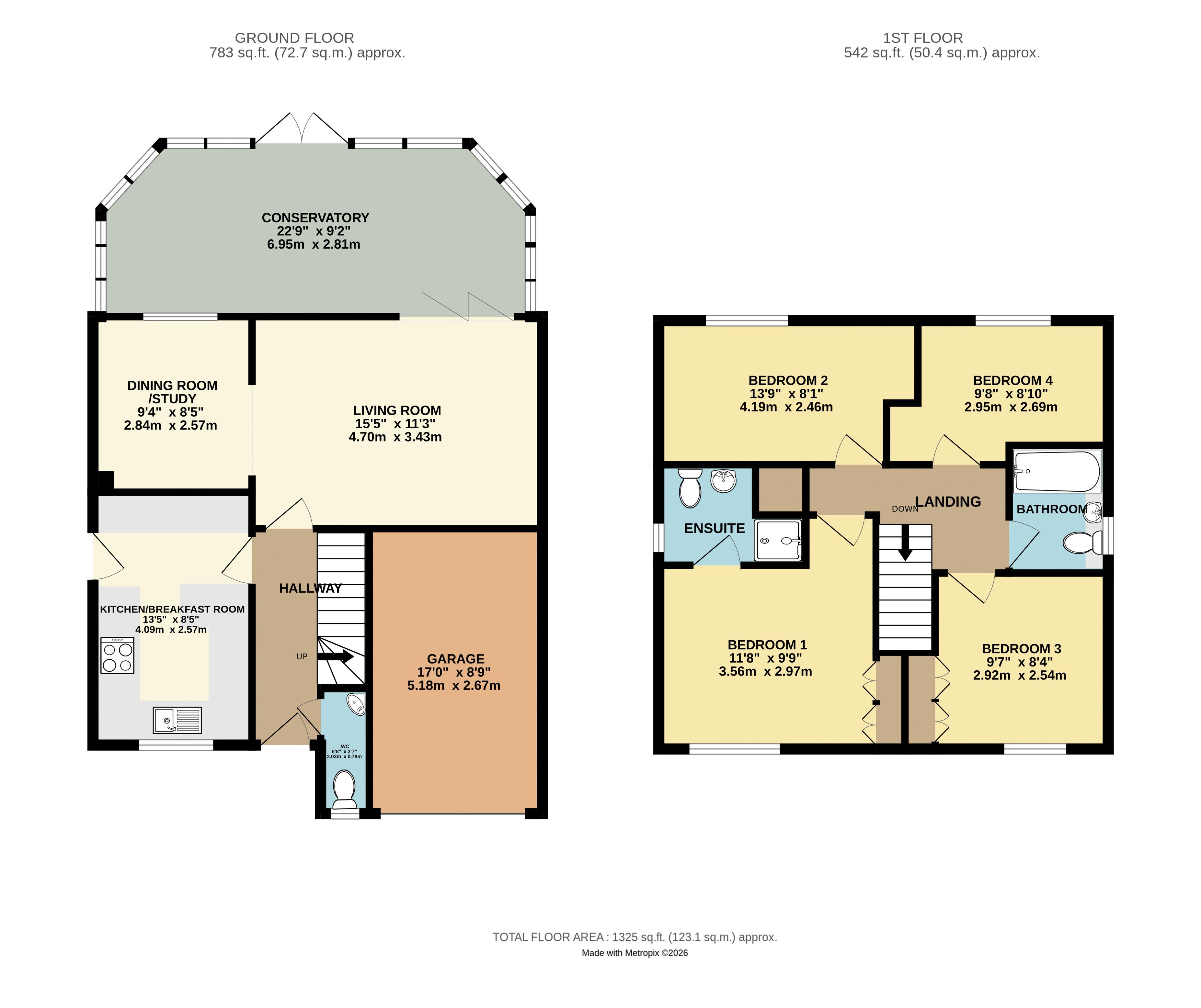 10, Middlefield Close, Saltash floorplan