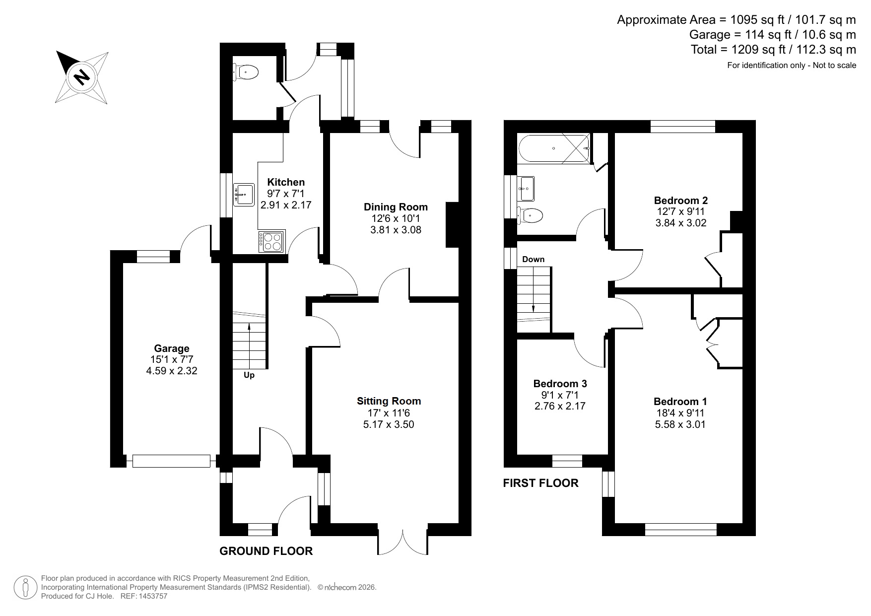 Evenlode, 1, Shaw Green Lane, Cheltenham floorplan
