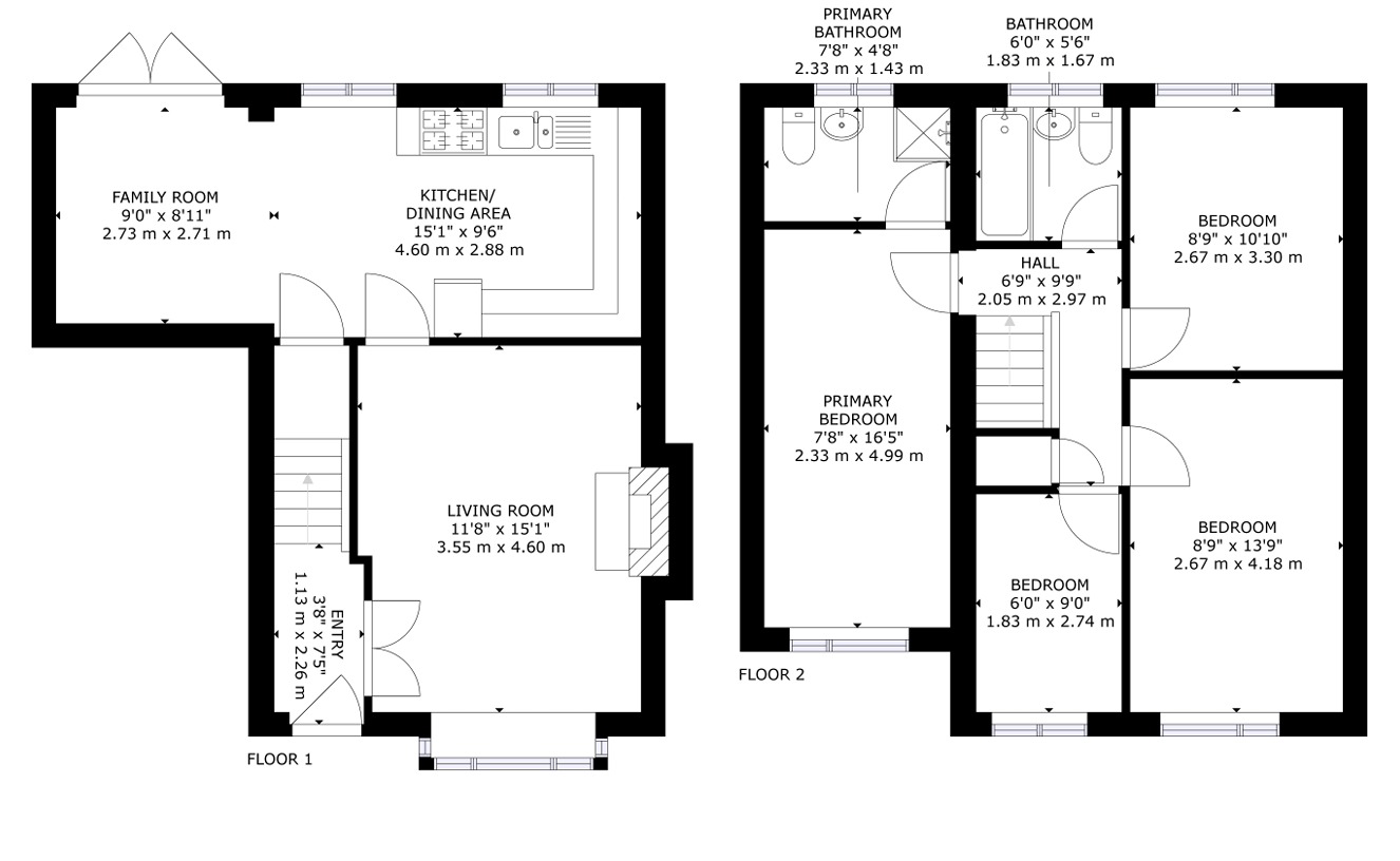34, Silverdale Way, South Shields floorplan