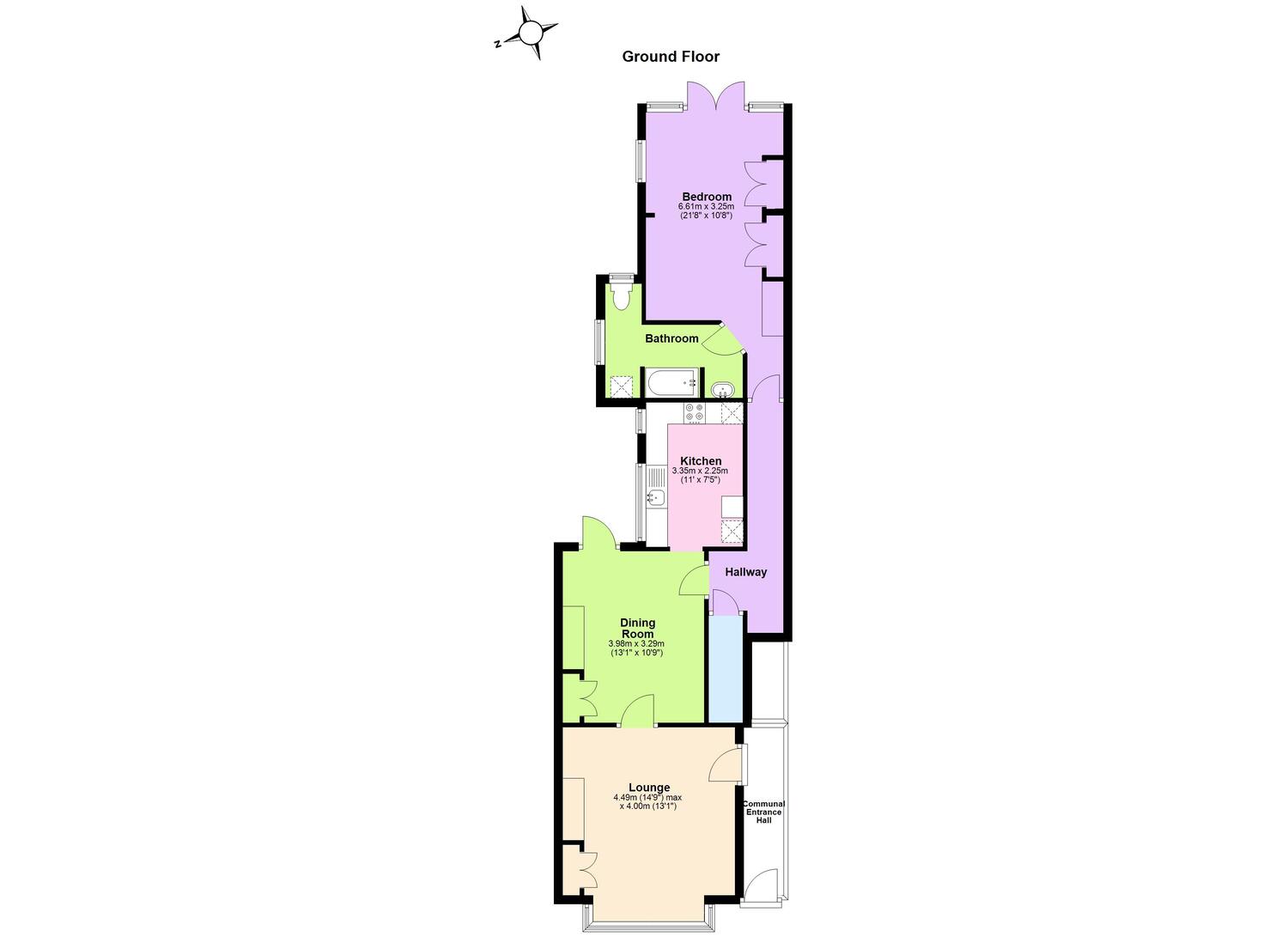 95, Douglas Road, Herne Bay floorplan