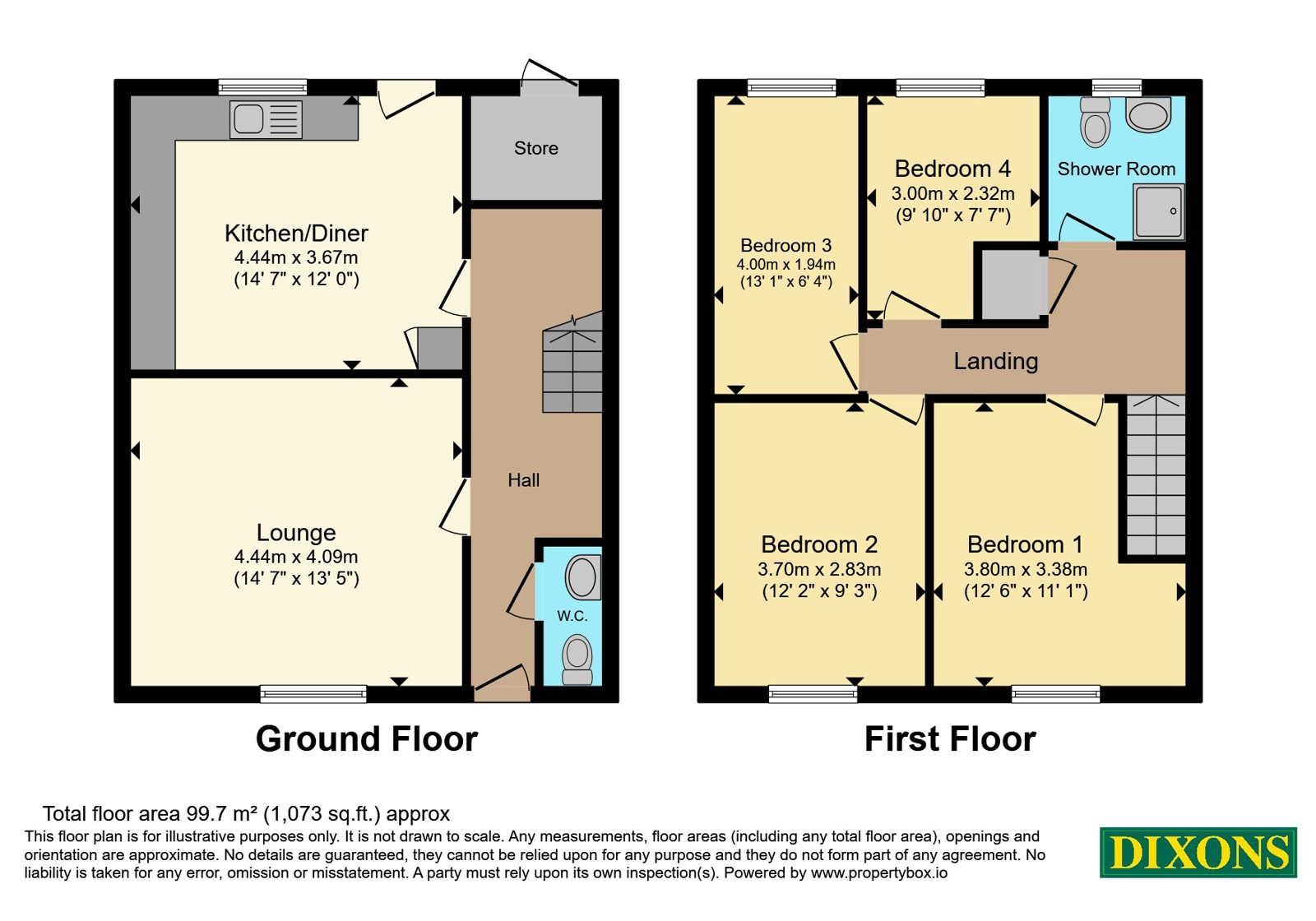 9, Warston Avenue, West Midlands floorplan