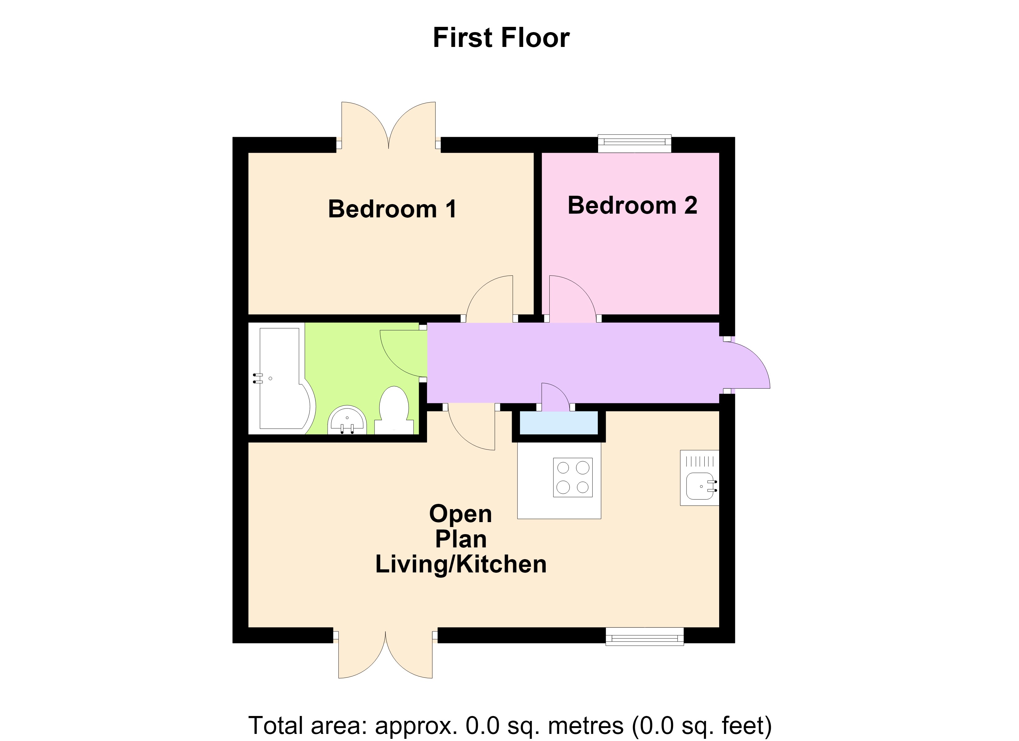 61, Moorings Drive, Doncaster floorplan