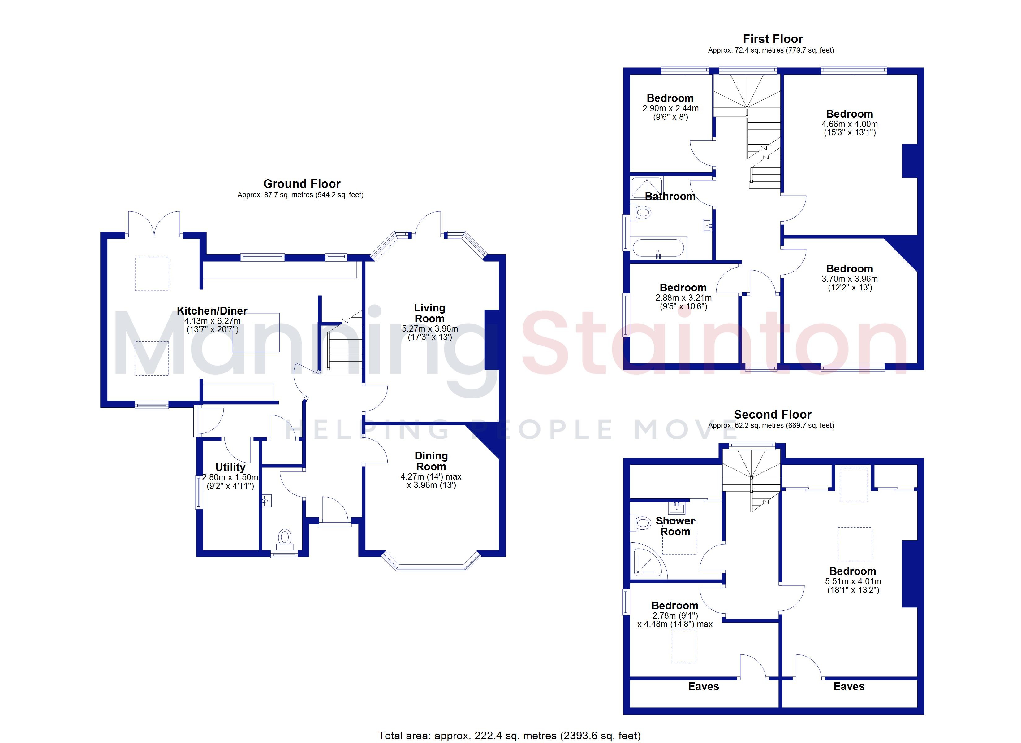 1, West Parade, Leeds floorplan
