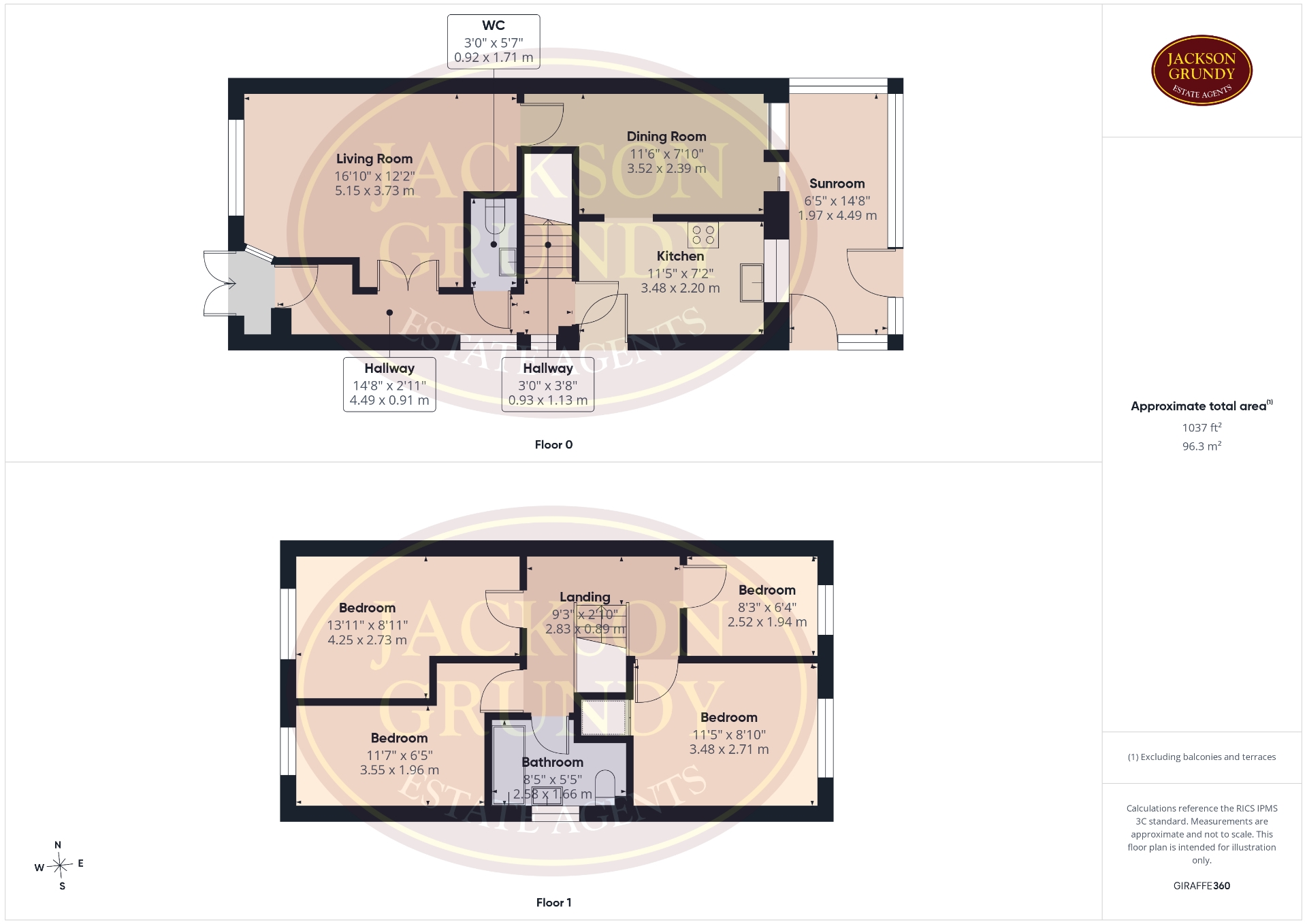36, Bollinger Close, Northampton floorplan
