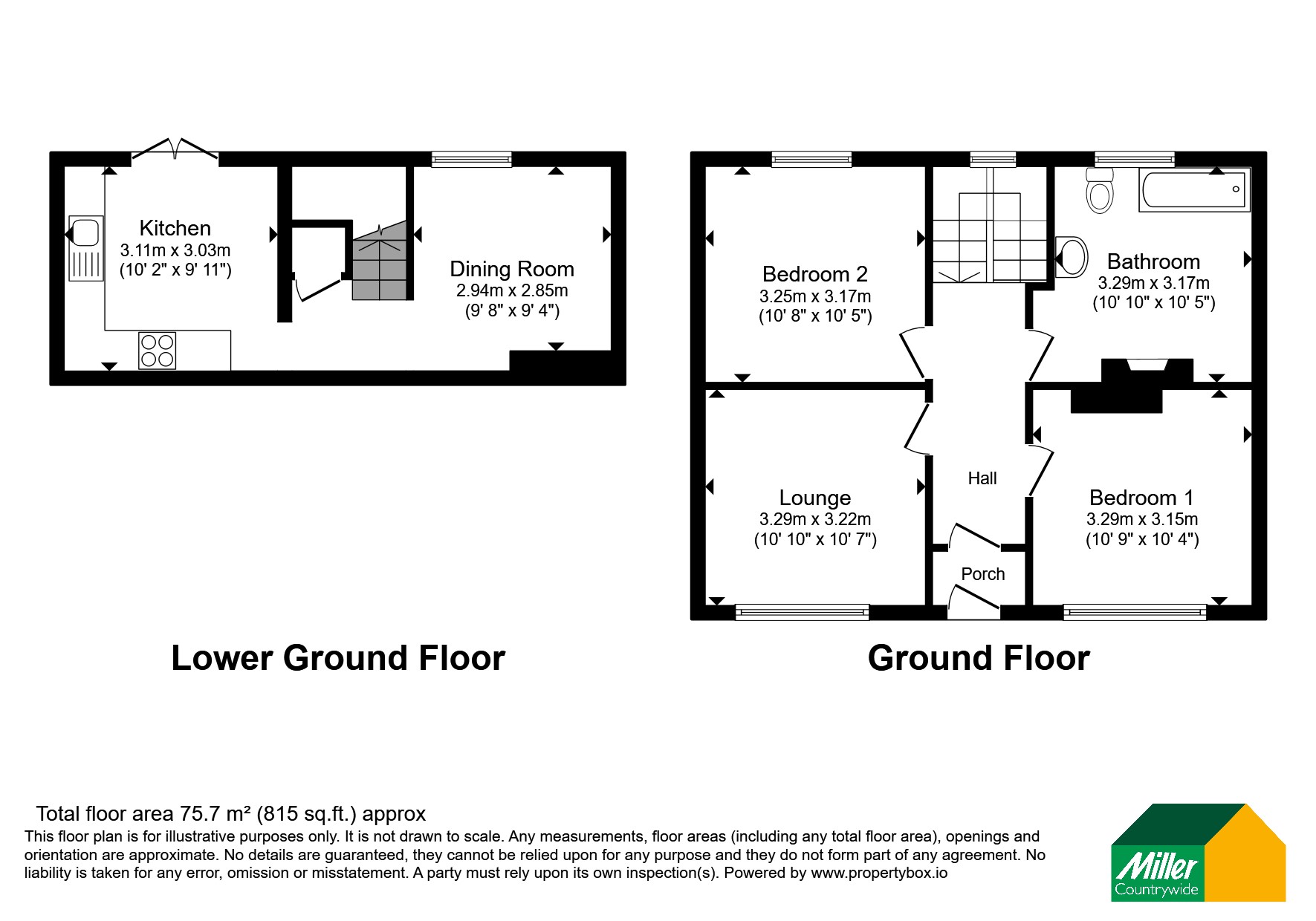 8, Roche Road, St. Austell floorplan