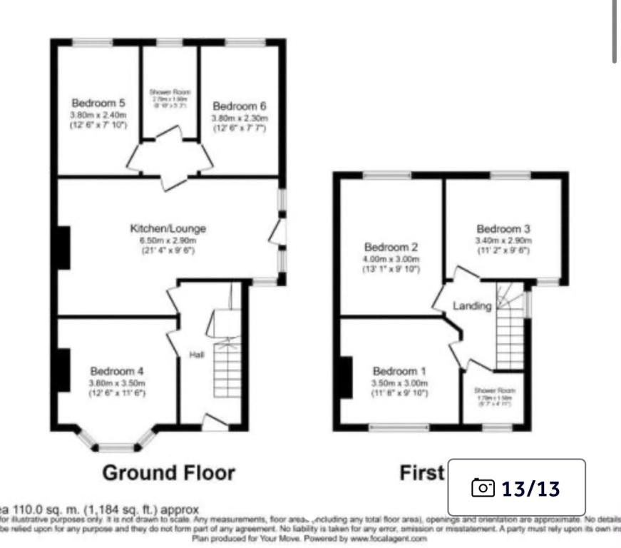 Kitchener Road, Southampton floorplan