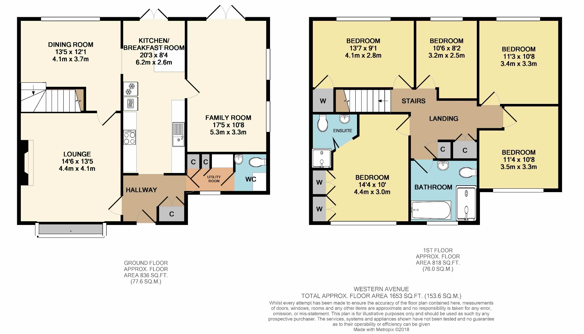 5 Bedrooms Detached house for sale in Western Avenue, Woodley, Reading RG5