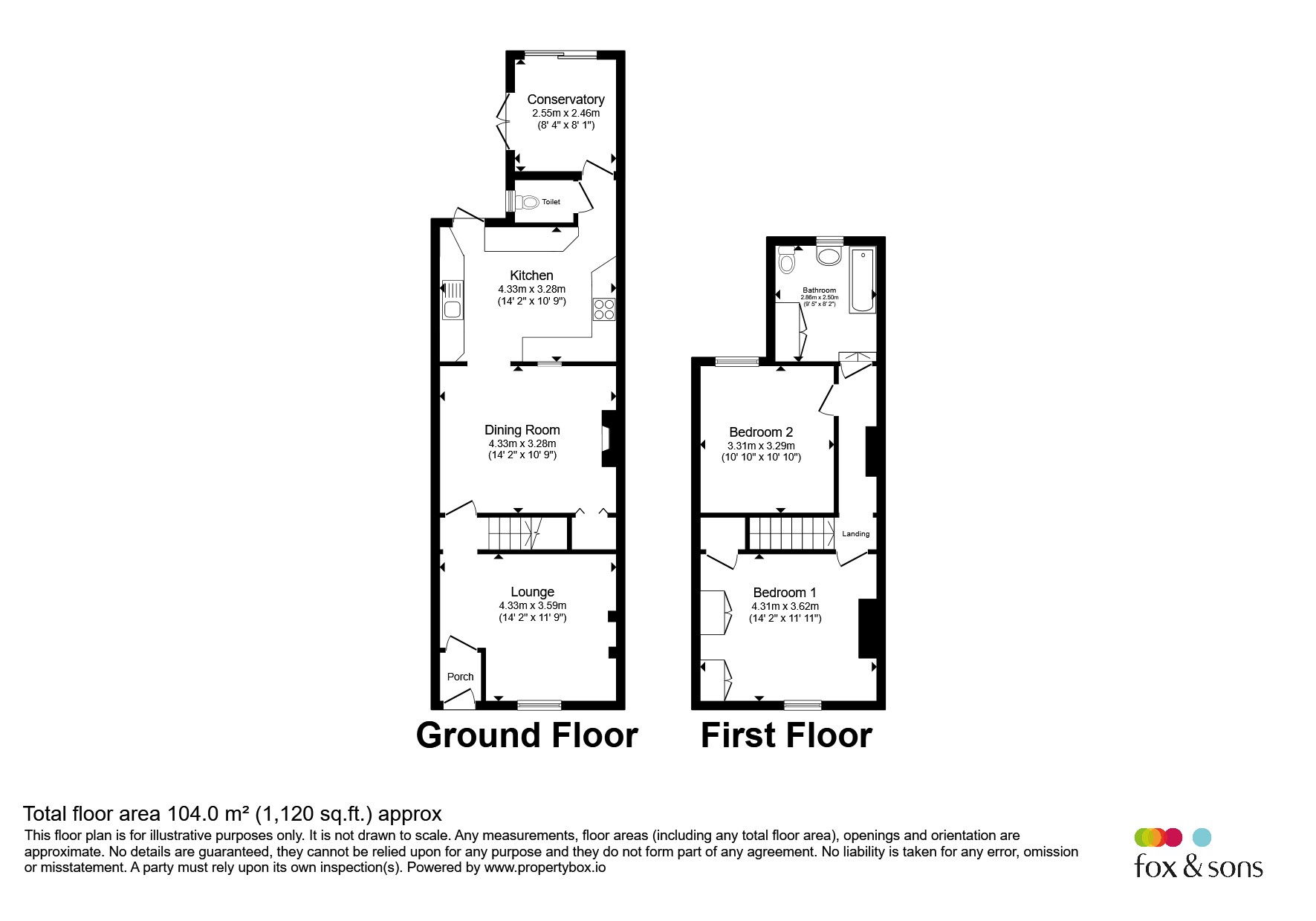 25, Bailey Street, Bridgwater floorplan