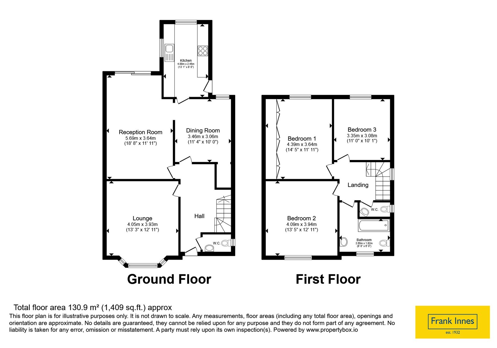 14, Austen Avenue, Nottinghamshire floorplan