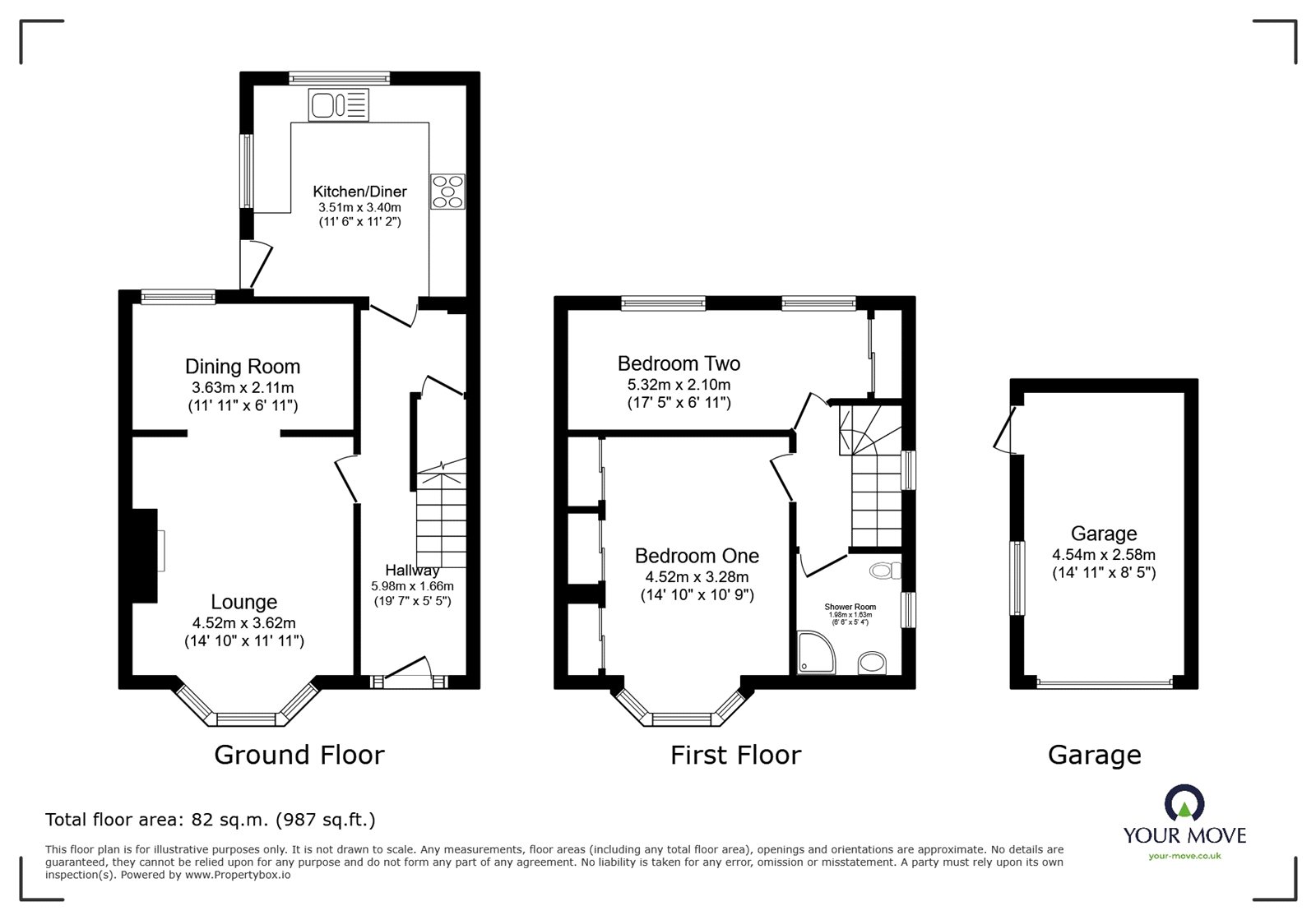 18, Wellington Grove, South Yorkshire floorplan