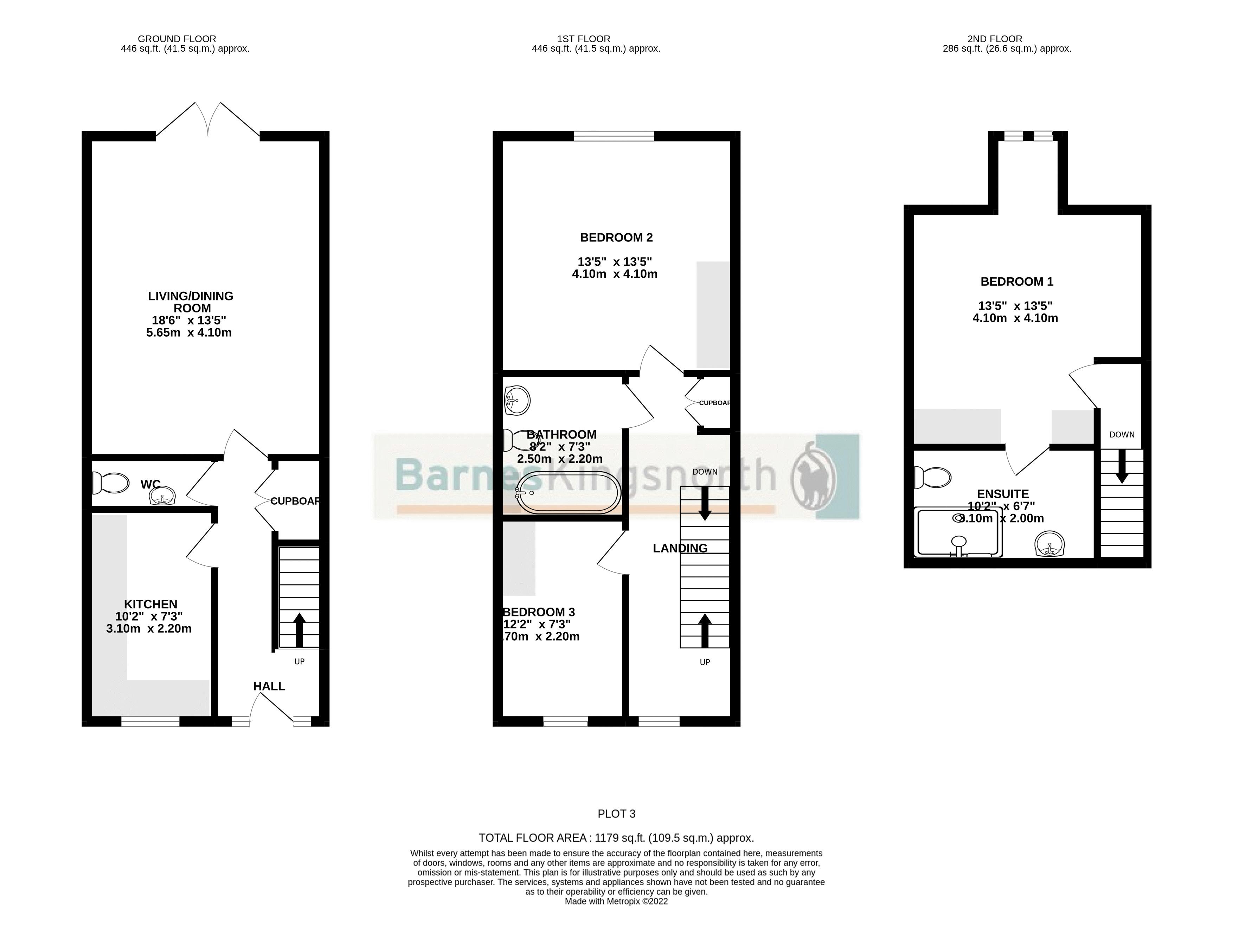 Priory Street, Tonbridge TN9, 3 bedroom town house for sale 62705958