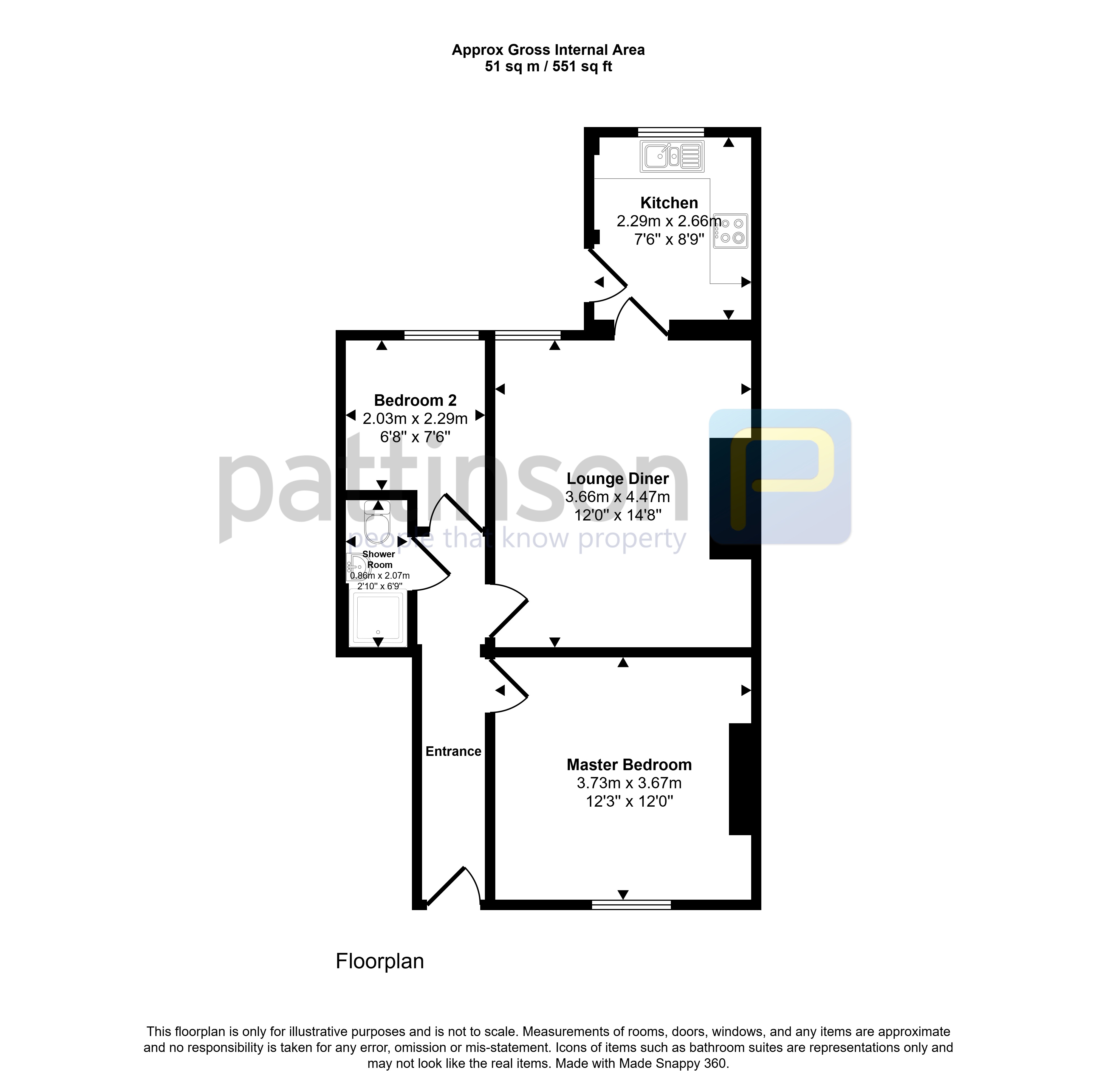 81, Hambledon Street, Blyth floorplan