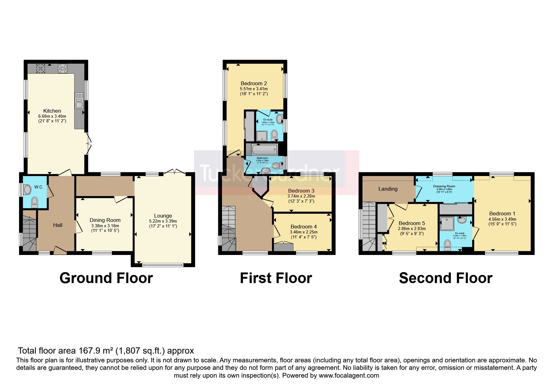 3, Temple Road, Cambridge floorplan
