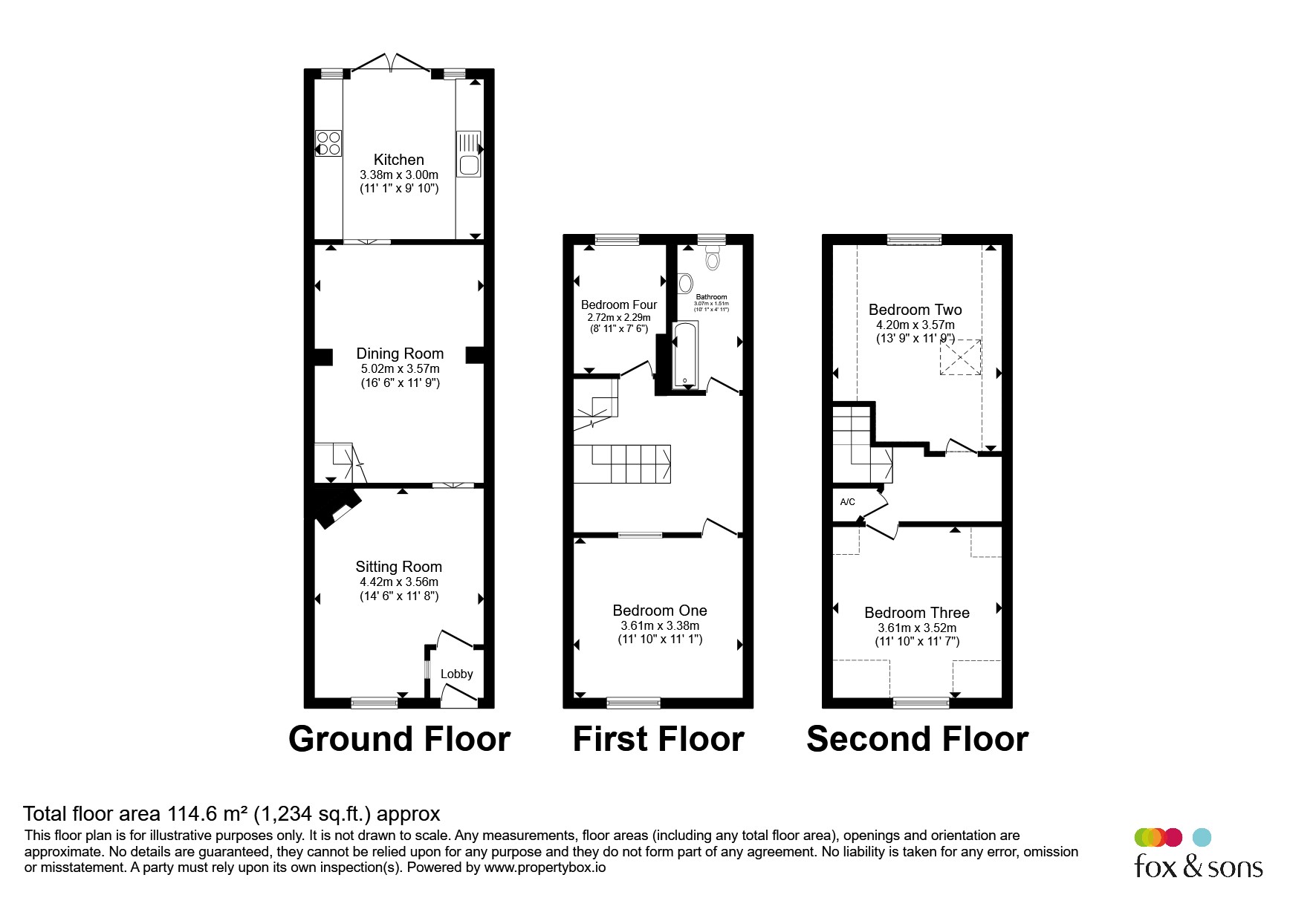16, St. Edmunds Church Street, SALISBURY floorplan