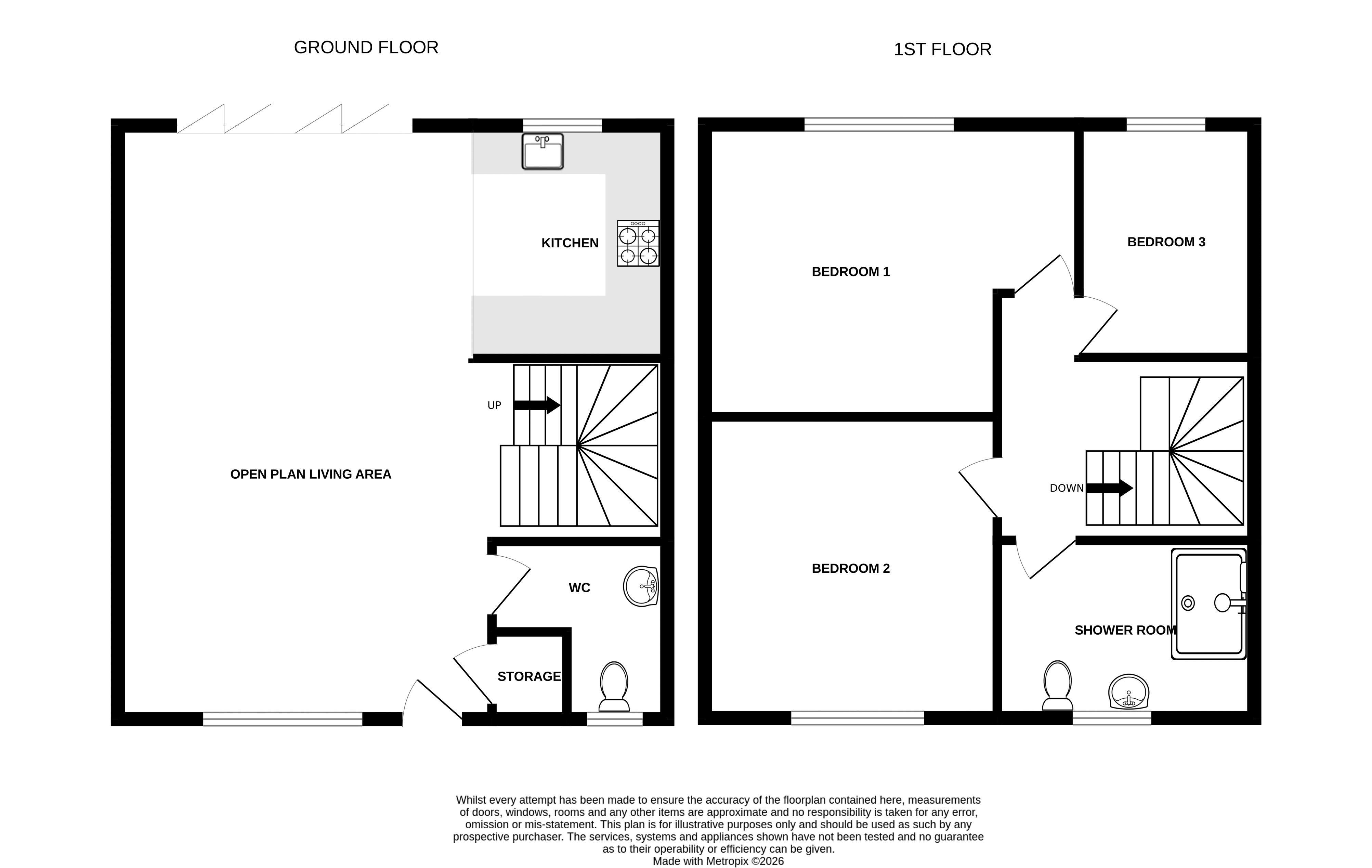 29, Field Way, Denmead floorplan