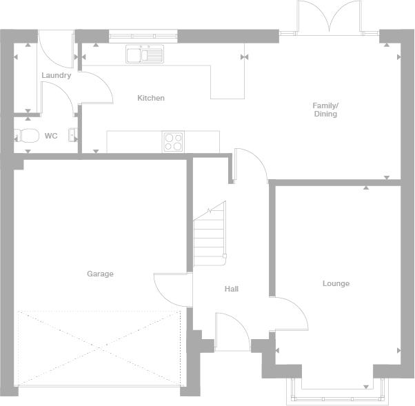 26, Off West Chilton Terrace East, Chilton floorplan