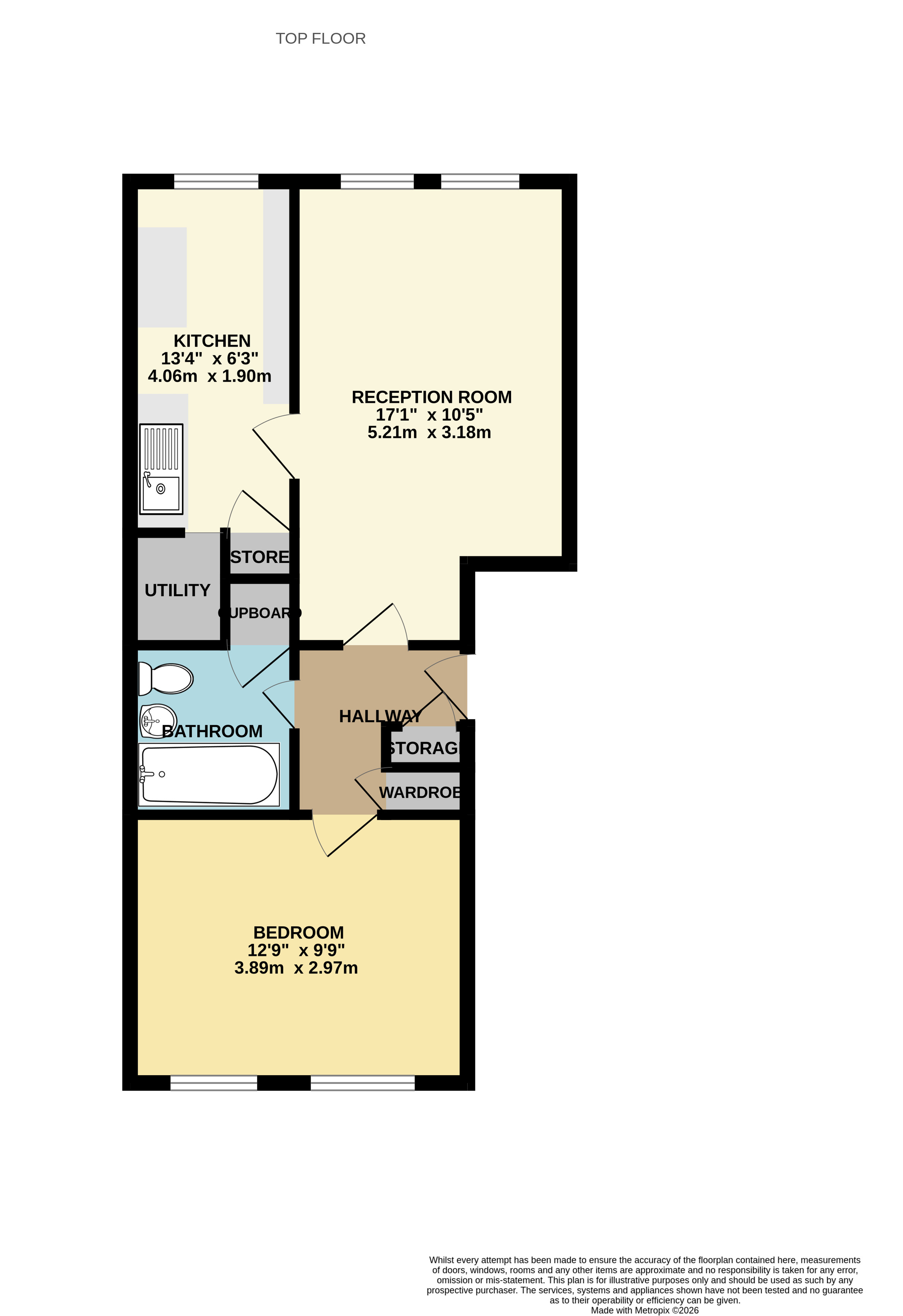 83, Veronica Close, Romford floorplan