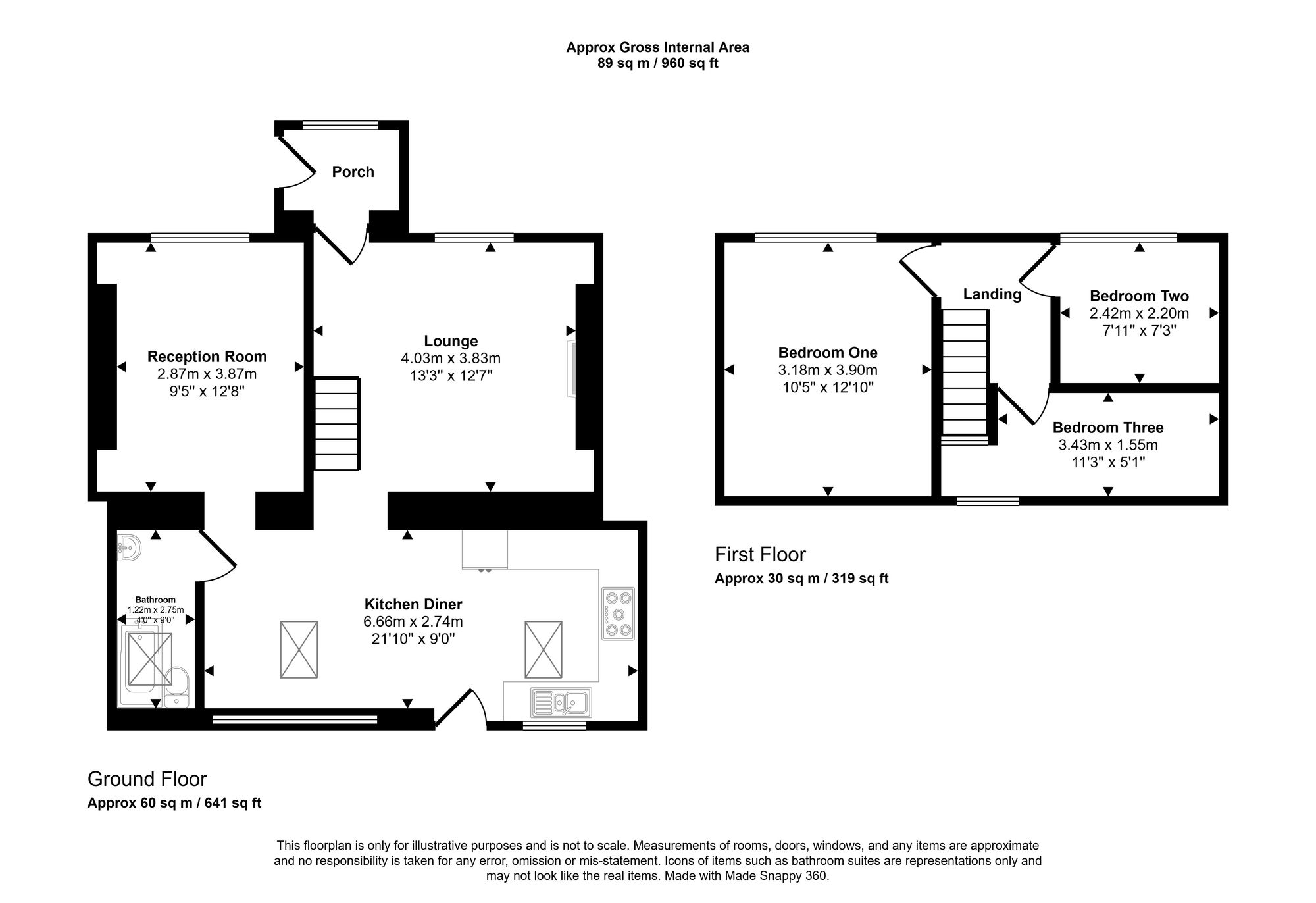 94 Bridgend Road, Bridgend floorplan