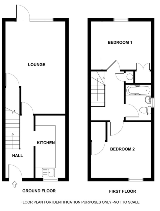 2 Bedrooms End terrace house for sale in Stoneage Close, North Bersted, Bognor Regis, West Sussex PO22