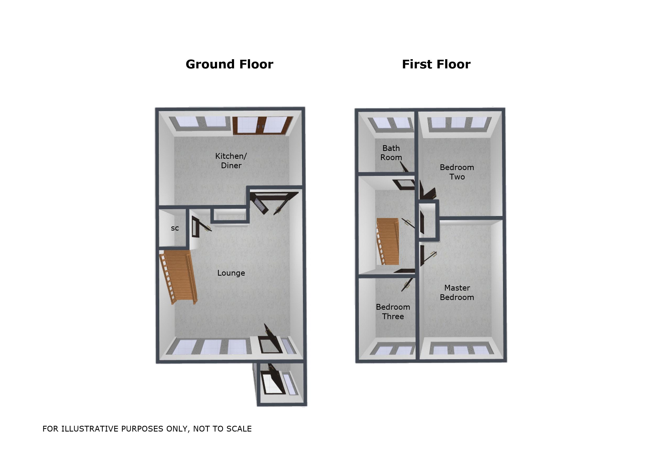3 bed terraced house for sale in Prince Ruperts Way, Lichfield WS13 Zoopla