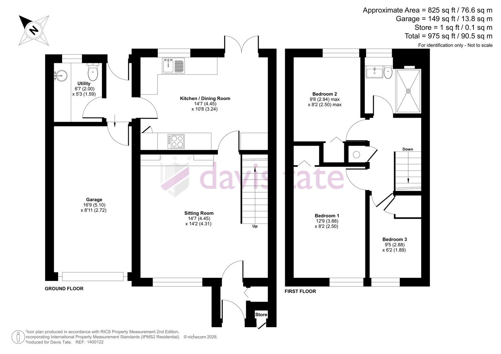 47, King James Way, Oxfordshire floorplan