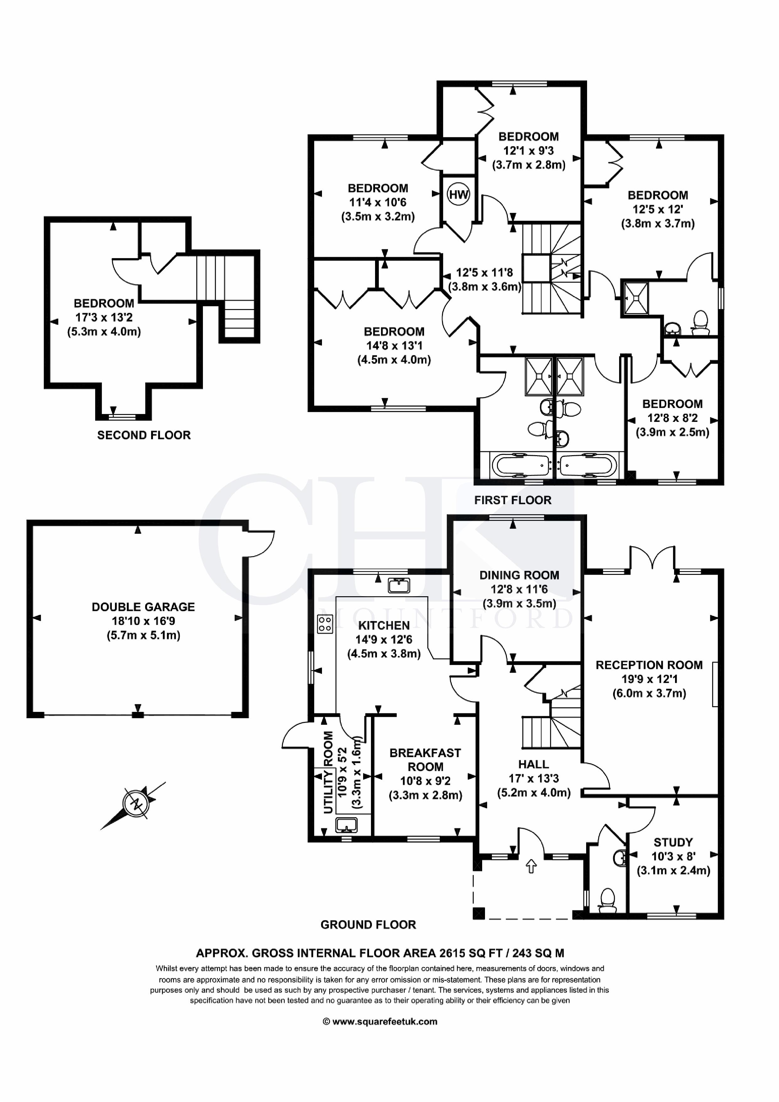 5 Bedrooms Detached house to rent in Wentworth Dene, Weybridge KT13