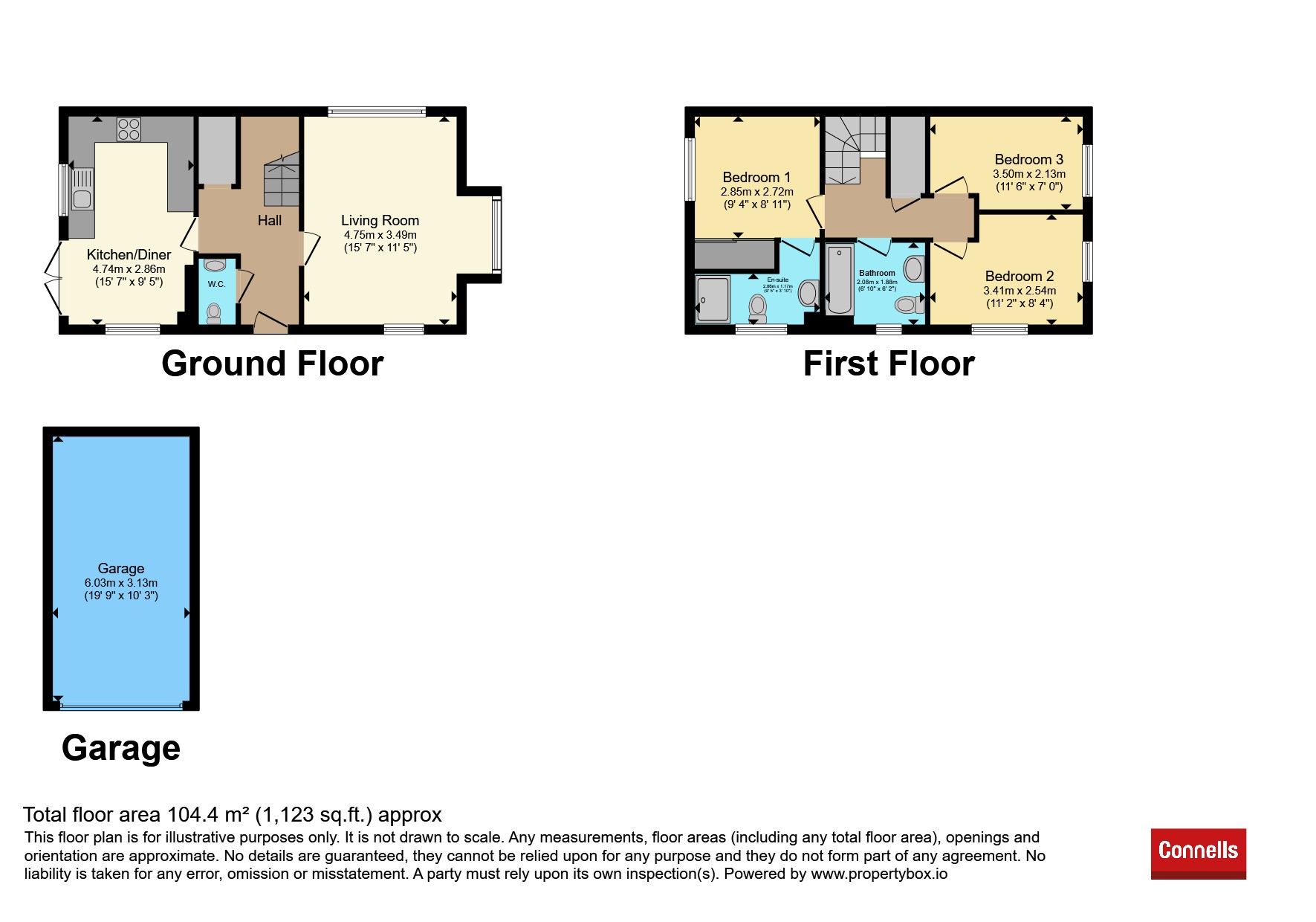 2, Goodall Grove, Salisbury floorplan
