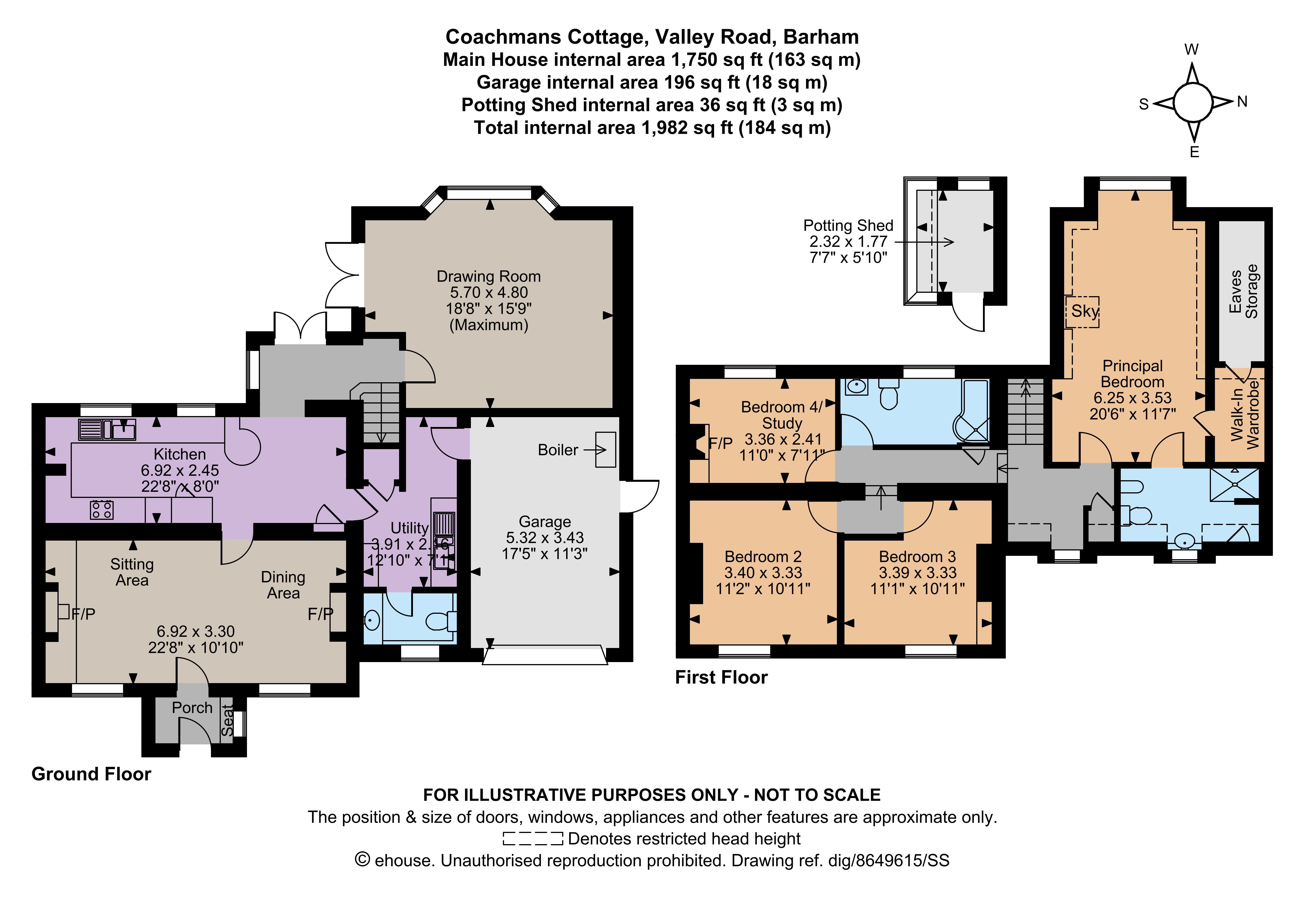 Coachmans Cottage,, Valley Road, Canterbury floorplan