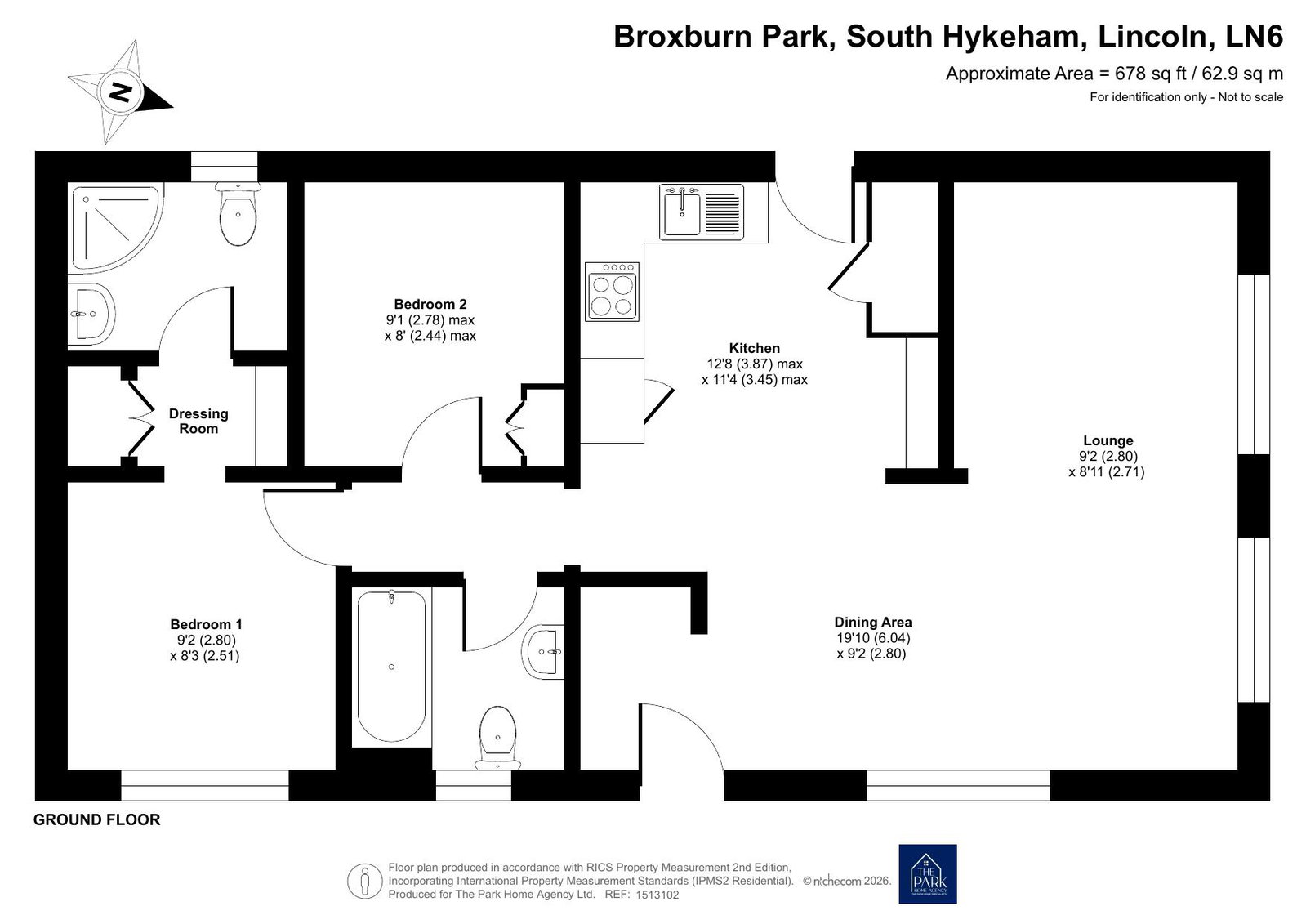 35, Broxburn Park, Lincoln floorplan