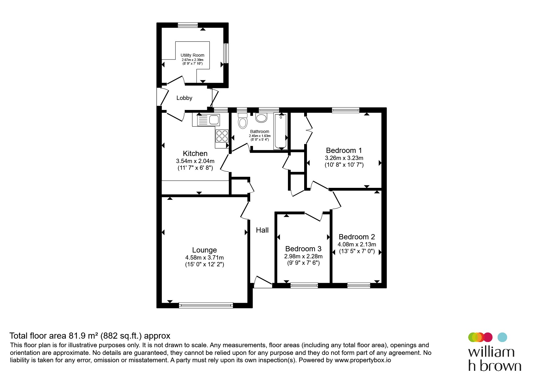 20, Rowan Walk, Bury St. Edmunds floorplan
