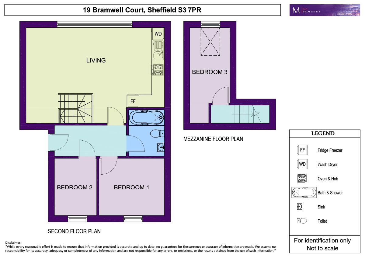 19 Bramwell Court, Sheffield floorplan