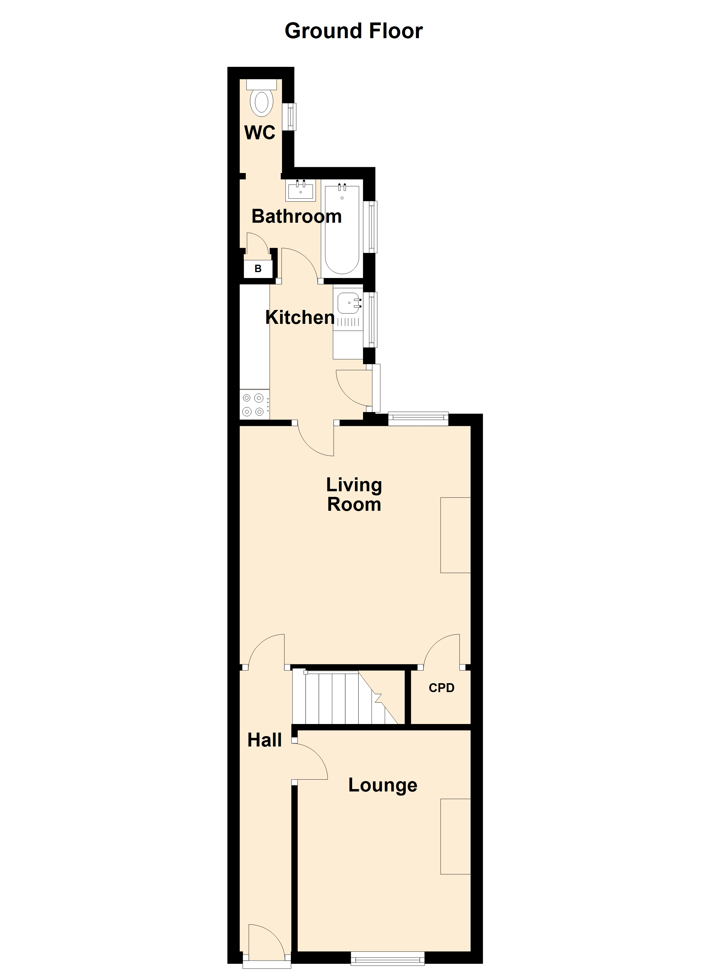 3 Bedrooms Terraced house for sale in Colonels Walk, Goole DN14