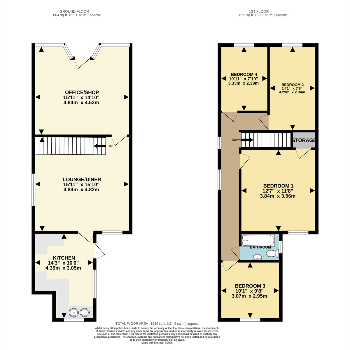 Columbia Road, Bournemouth floorplan