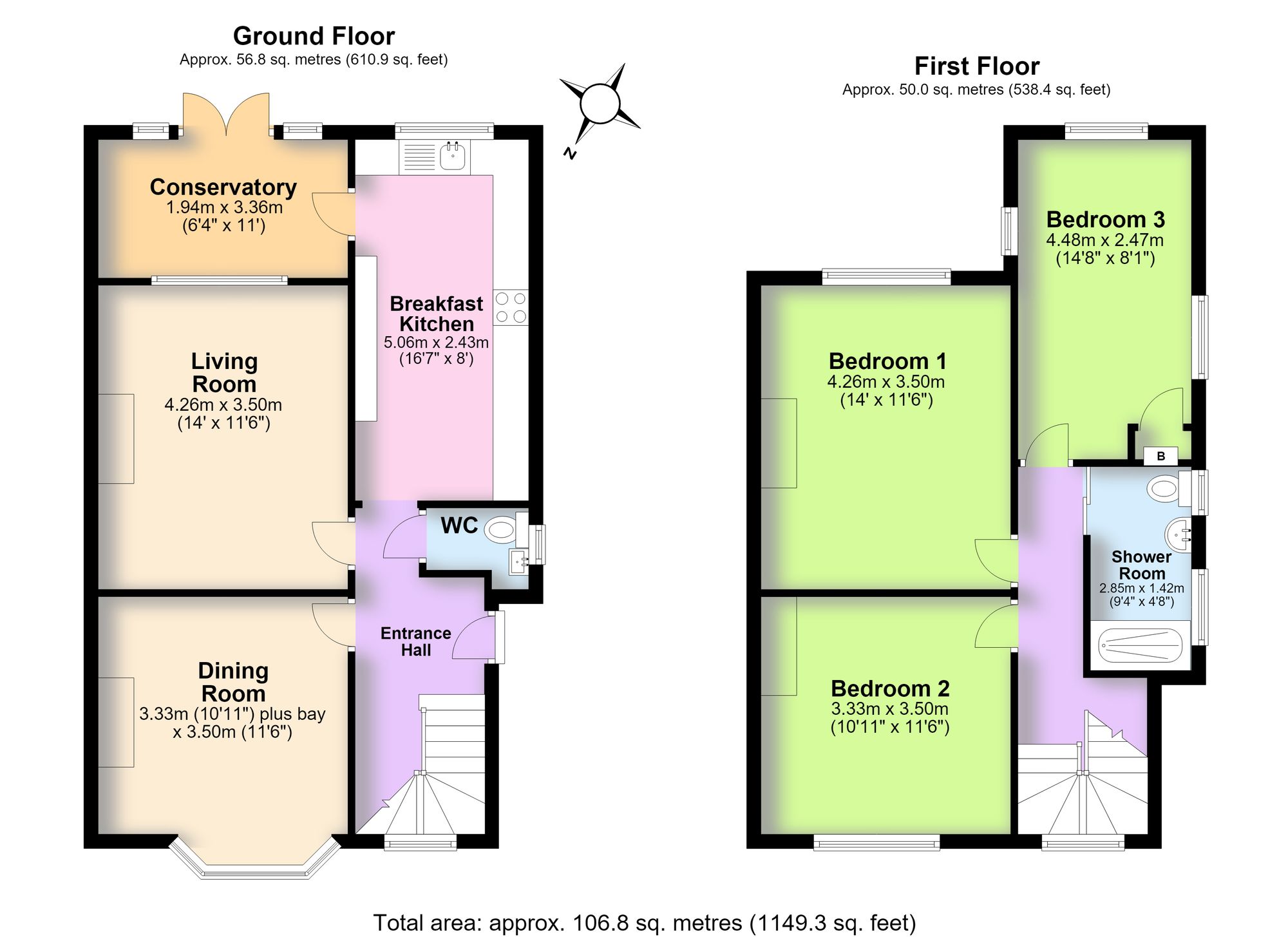 5 Stoney Road, Coventry floorplan