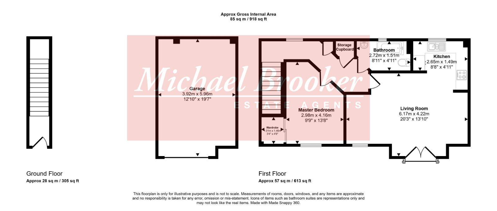 55, Hedley Way, East Sussex floorplan